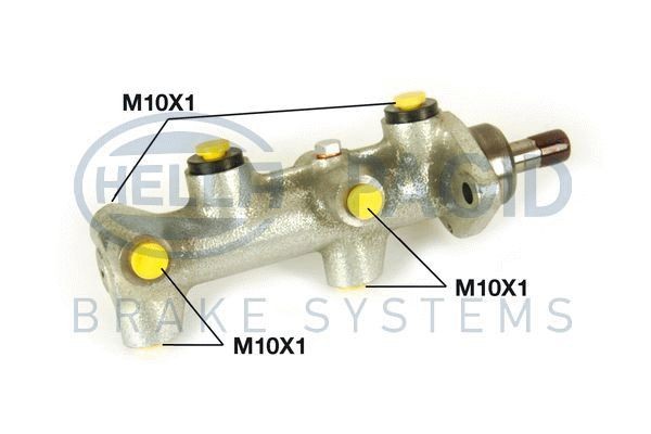 HELLA Brake master cylinder 8AM 355 501-581 price Volkswagen 32B Brake master cylinder 8AM 355 501-581 HELLA