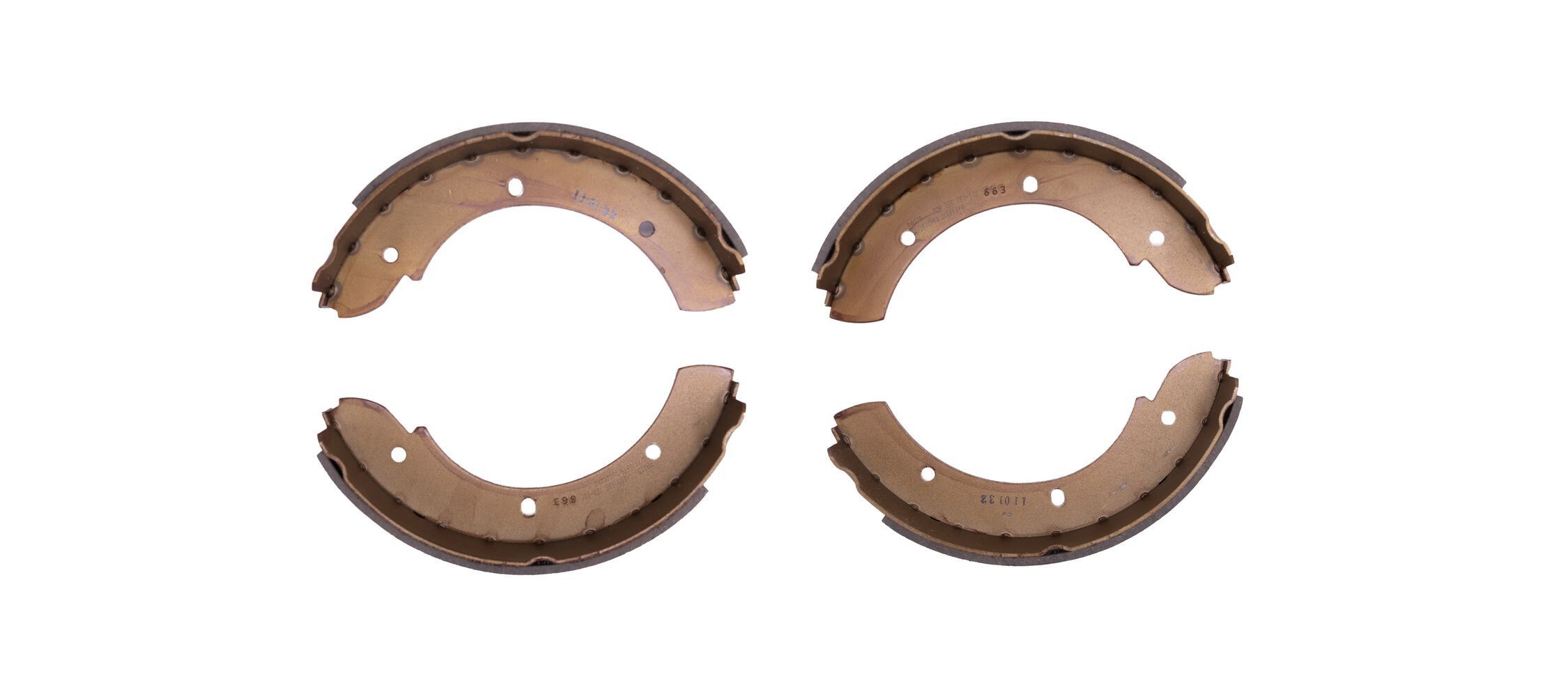 HELLA Jogo de maxilas de travão, travão de estacionamento 8DA 355 050-101 HELLA 8DA 355 050-101 Jogo de maxilas de travão de estacionamento Land Rover Defender Pick-up baratos