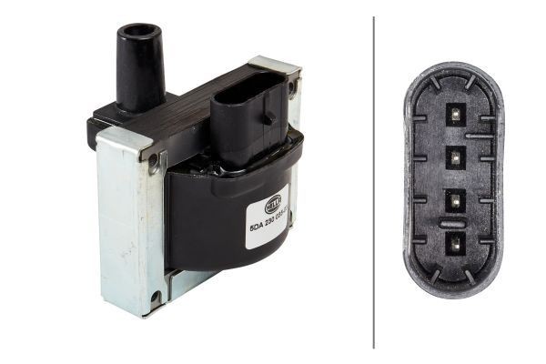 HELLA Piduriklotside komplekt, seisupidur 8DA 355 050-121 HELLA 8DA355050-121 Käsipidur Jaguar XK8 Cabrio hind