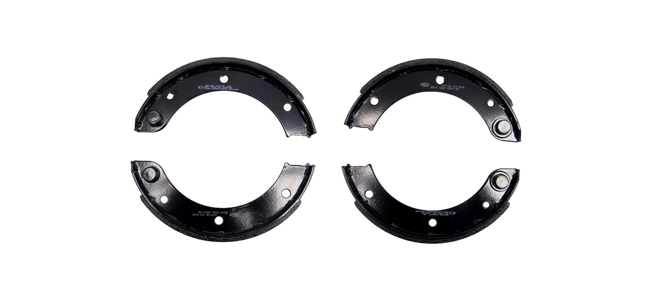 HELLA Handremschoenen 8DA 355 050-151 HELLA 8DA 355 050-151 Handremschoen set Volvo V90 Hatchback goedkoop