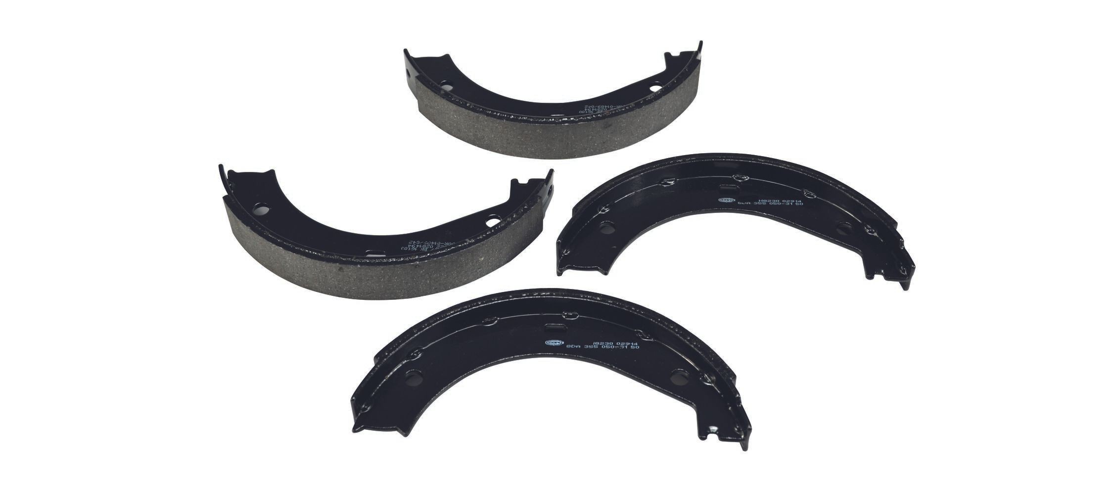 HELLA Handbromsbackar 8DA 355 050-311 Byta Handbromsbackar BMW E32 kostnad HELLA 8DA 355 050-311