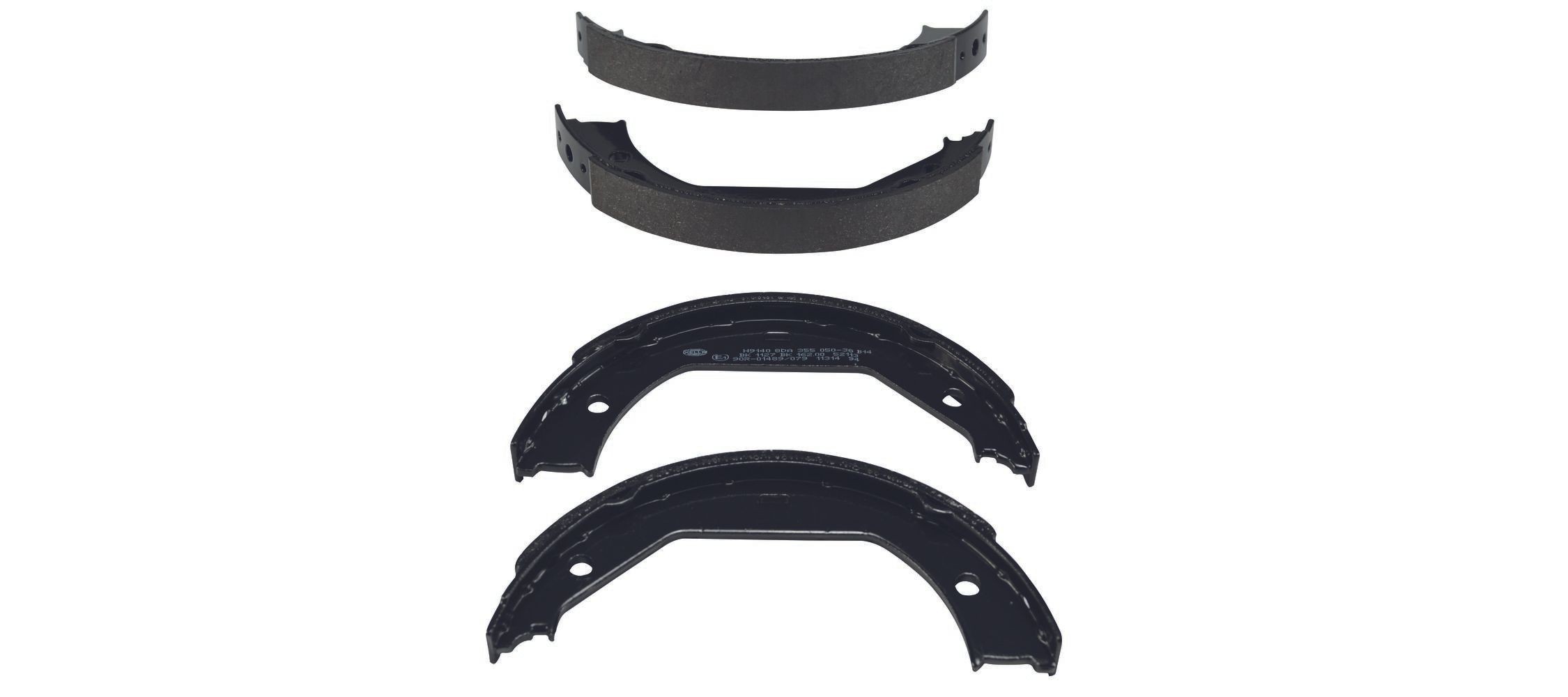 HELLA Bremseskosett, håndbrems 8DA 355 050-381 Håndbrekksko HELLA Lada NIVA 8DA 355 050-381