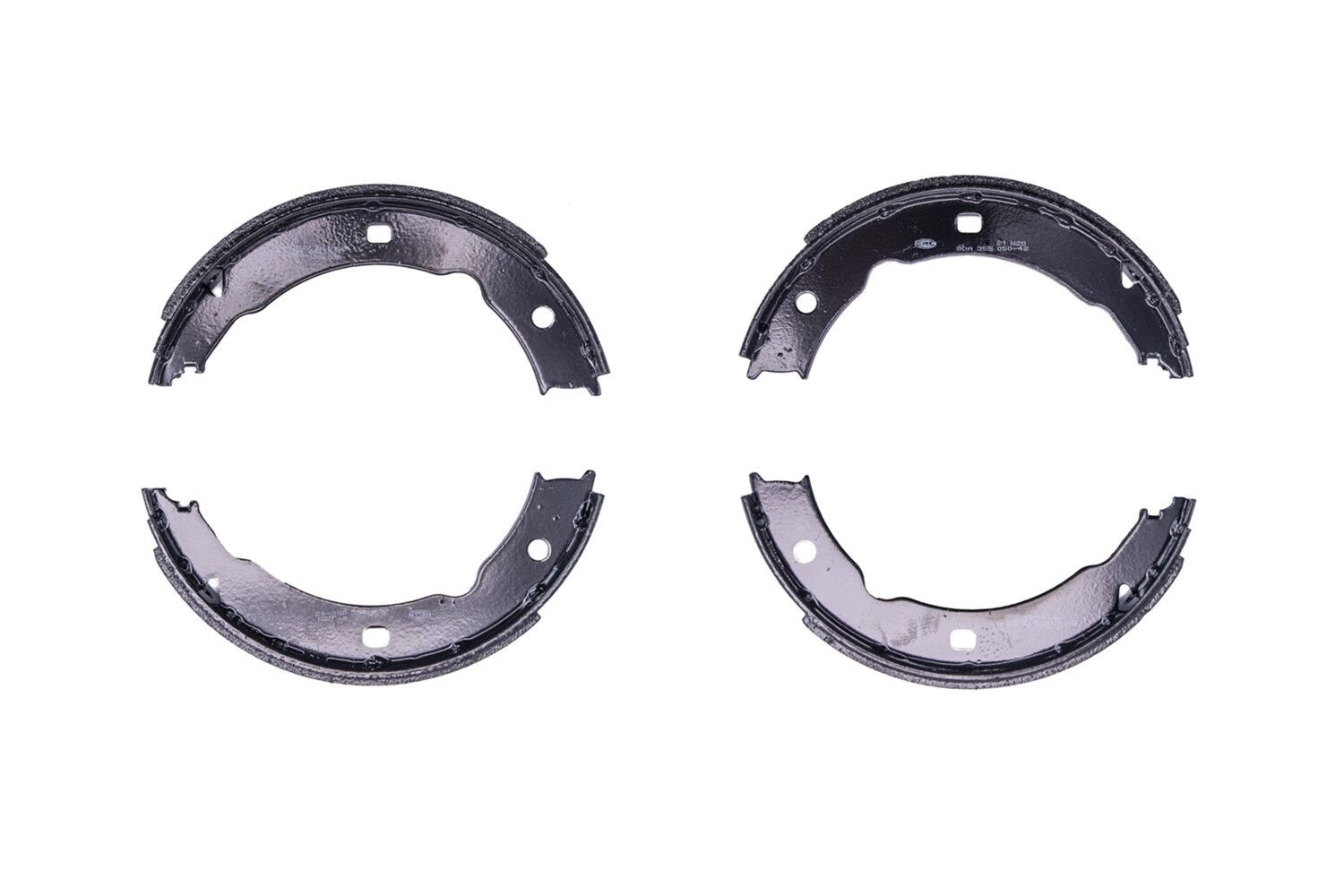 HELLA Handbromsbackar 8DA 355 050-421 HELLA 8DA 355 050-421 Handbromsbackar Peugeot 406 Coupe original