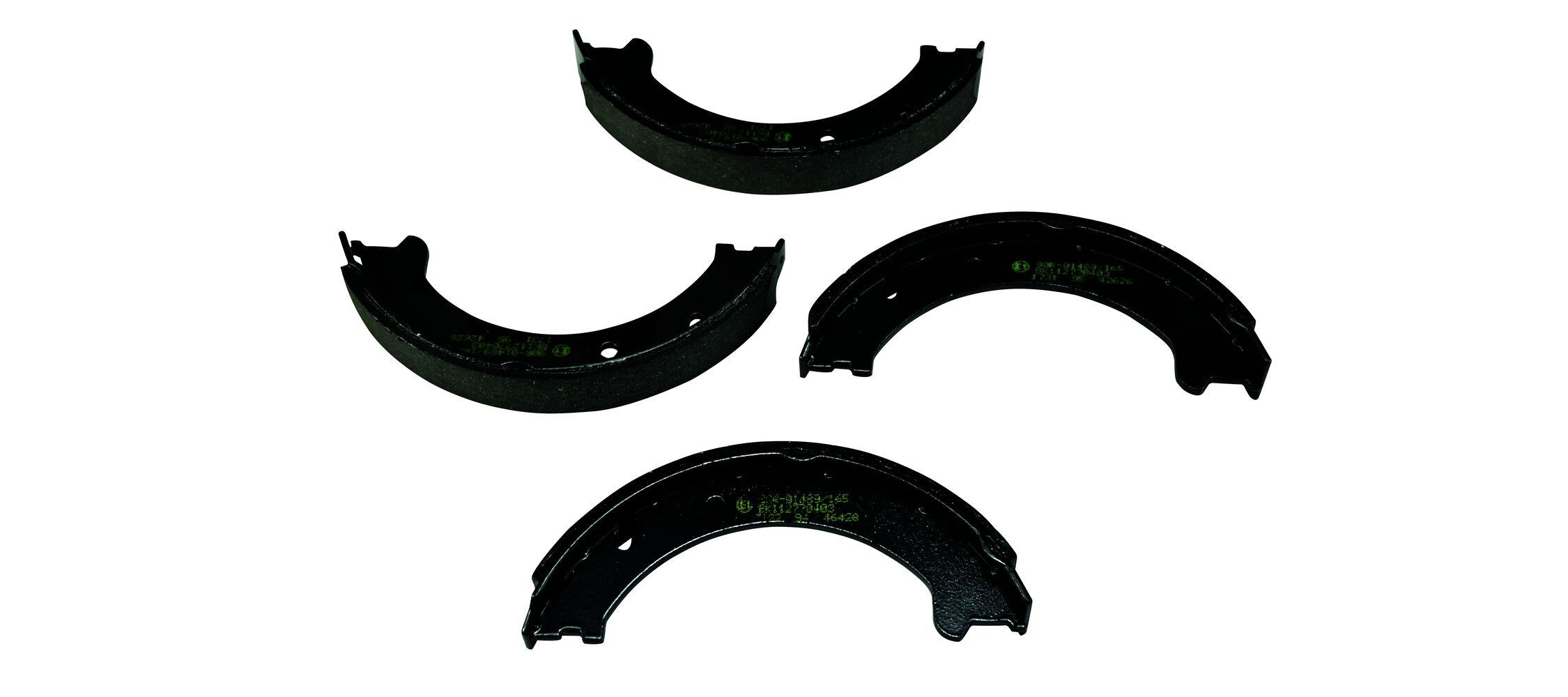 HELLA Piduriklotside komplekt, seisupidur 8DA 355 050-581 8DA 355 050-581 Piduriklotside seisupidur VOLVO 940 HELLA