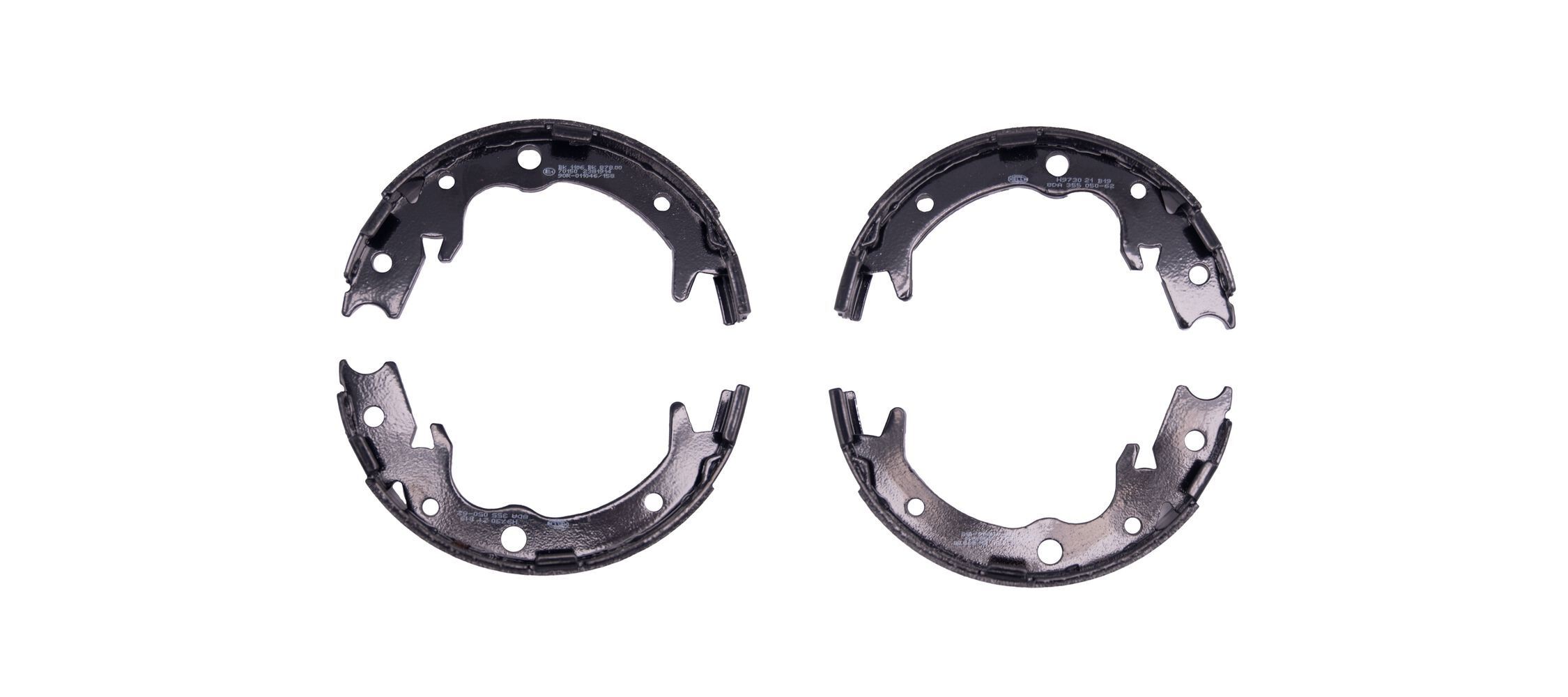 HELLA Handbrake shoes 8DA 355 050-621 HELLA 8DA 355 050-621 Honda Legend KB 4 handbrake rear and front price