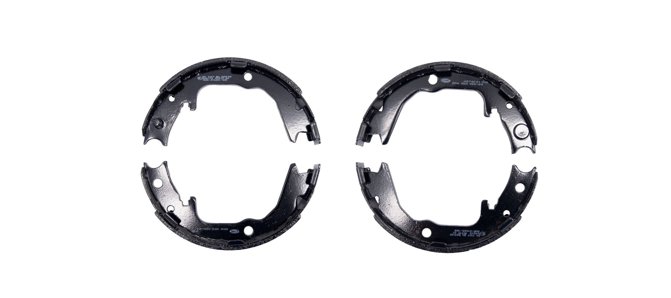 HELLA Mâchoires de frein à main 8DA 355 050-641 HELLA 8DA 355 050-641 Frein de stationnement Mitsubishi Galant 6 pas cher