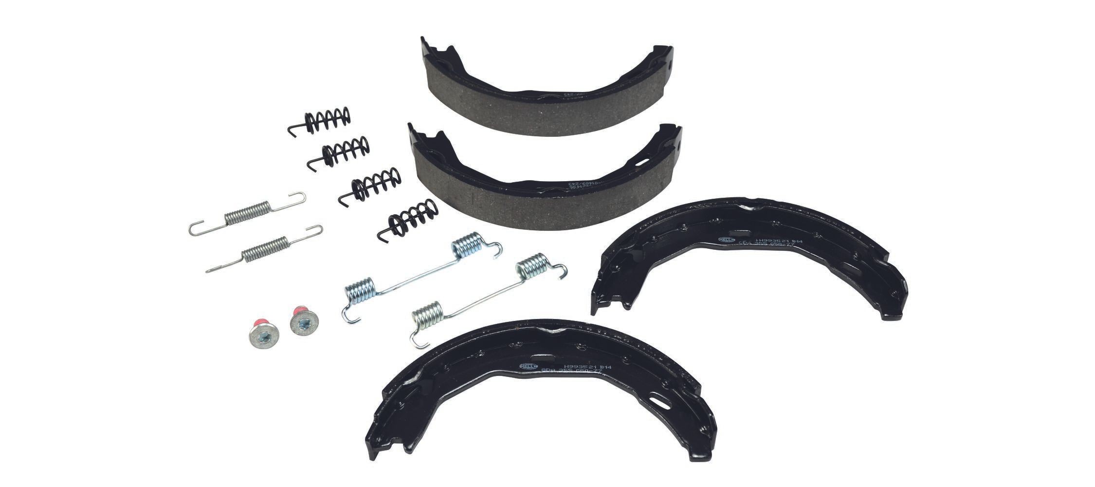 HELLA Handbrake shoes 8DA 355 050-771 MERCEDES-BENZ MB 100 HELLA handbrake 8DA355050771