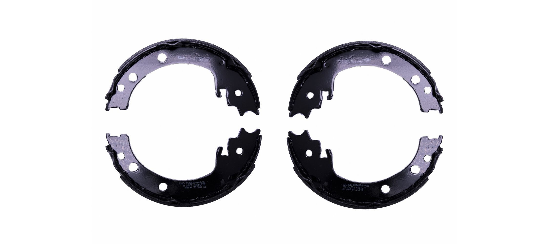 HELLA Jarrukenkäsarja, seisontajarru 8DA 355 050-971 Suzuki Cappuccino EA21R käsijarrukengät HELLA 8DA 355 050-971