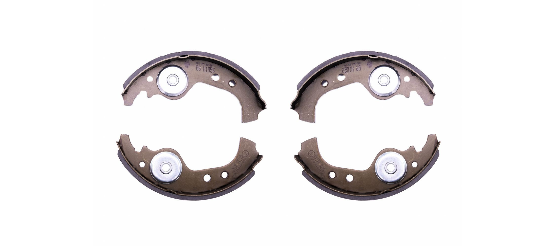 HELLA Brake Shoe Set 8DB 355 000-091 Fiat TIPO HELLA brake shoes 8DB355000091