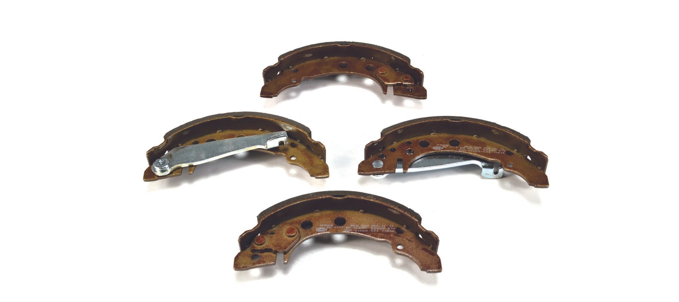 HELLA Brake Shoe Set 8DB 355 000-111 Volkswagen GOLF HELLA brake shoes 8DB355000111