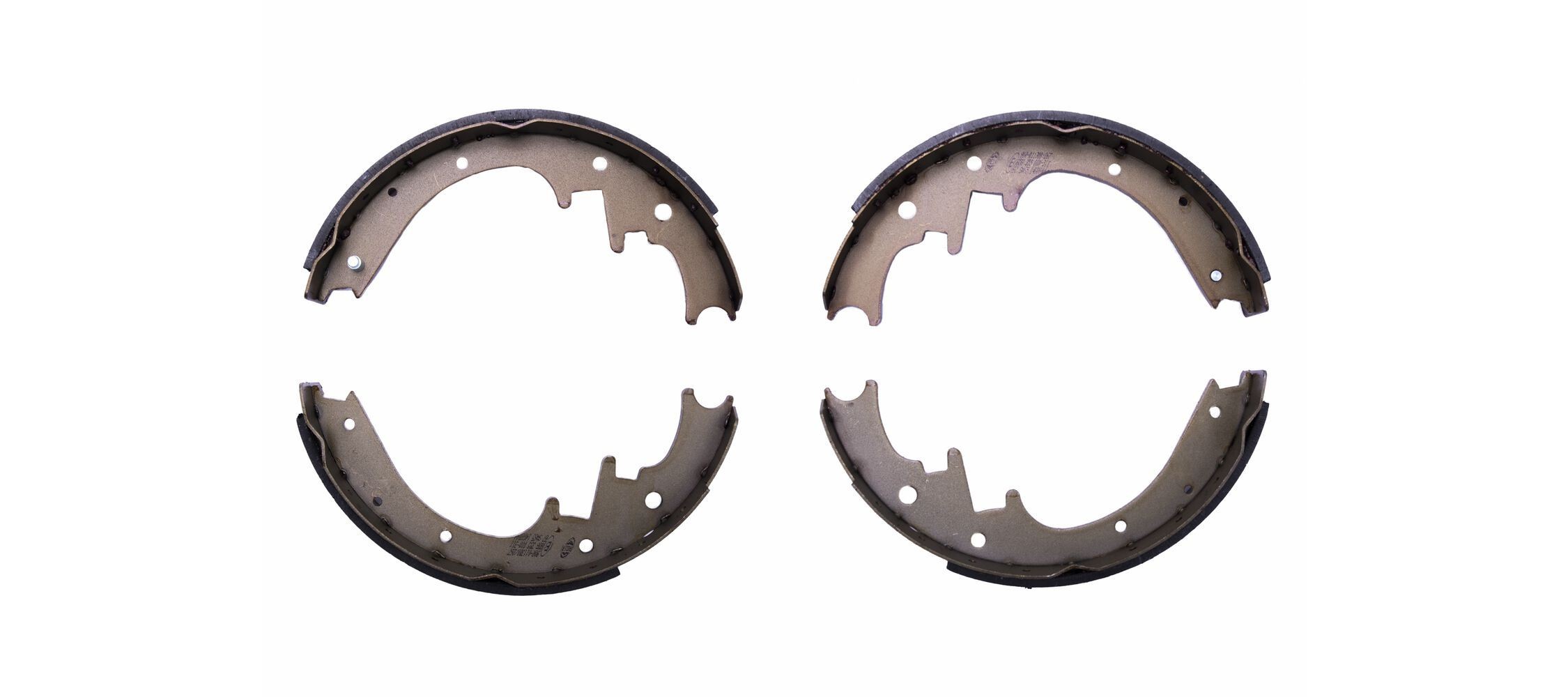 HELLA Sada brzdových čeľustí 8DB 355 000-311 Brzdové čeluste FORD USA HELLA 8DB 355 000-311