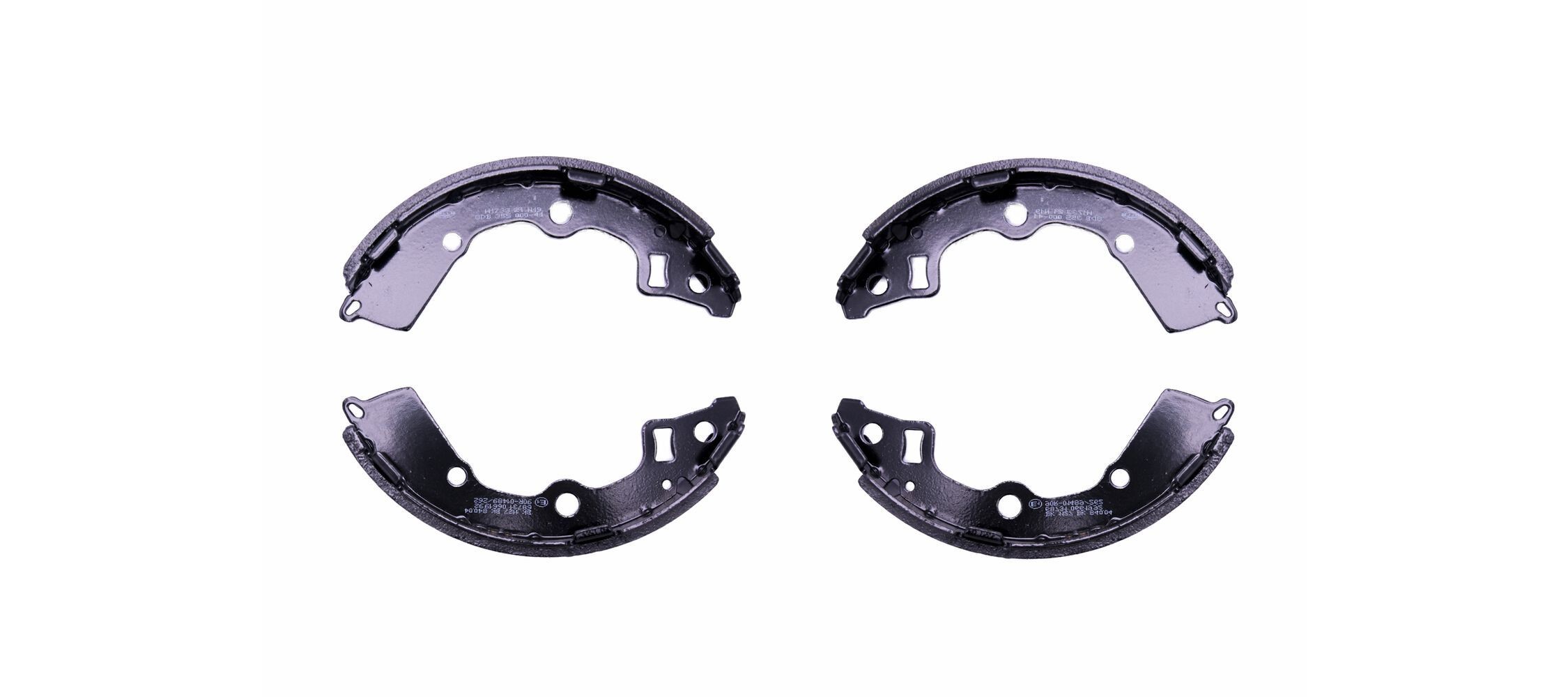 HELLA Jogo de maxilas de travão 8DB 355 000-411 Maxilas de travão KIA HELLA 8DB 355 000-411