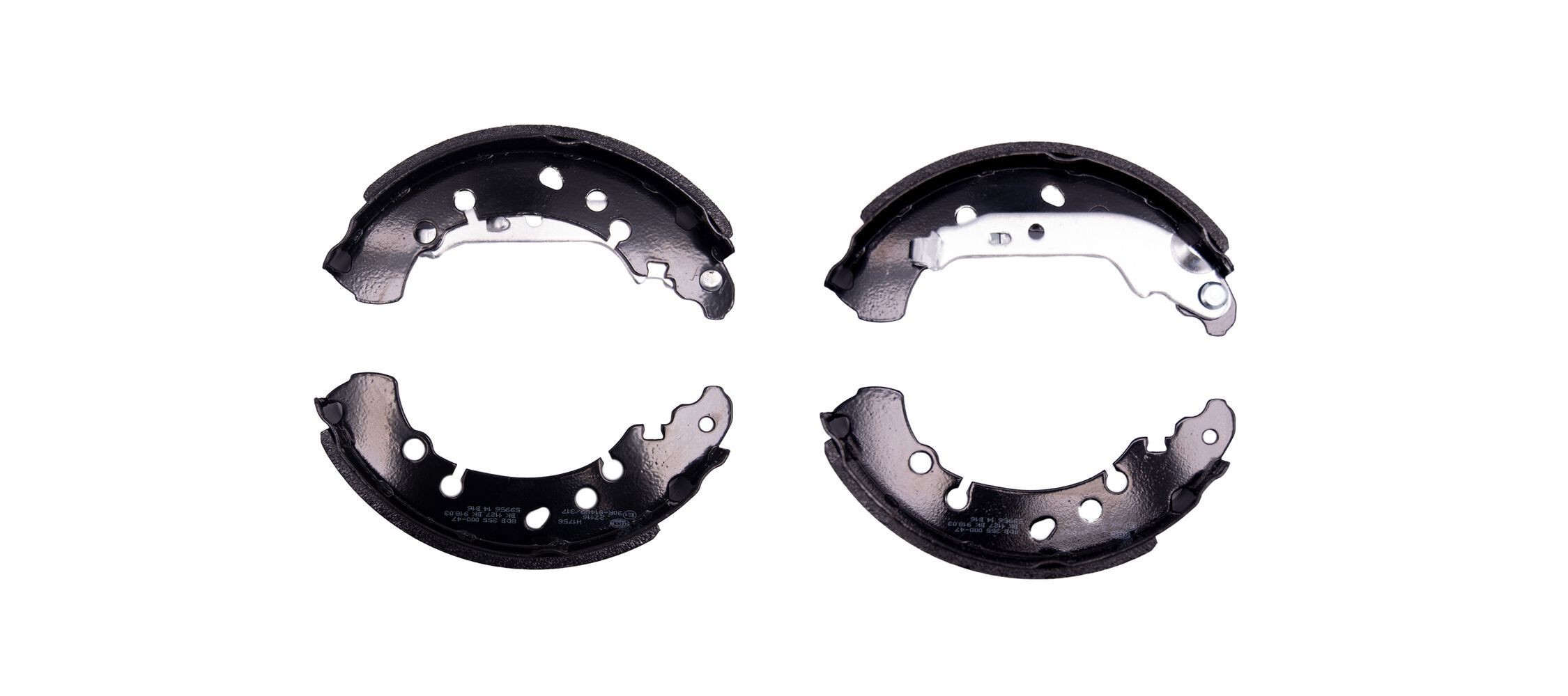 HELLA Σετ σιαγόνων φρένων 8DB 355 000-471 HELLA 8DB355000-471 Σιαγώνες Yaris IV (_P21_, _PA1_, _PH1_) τιμες
