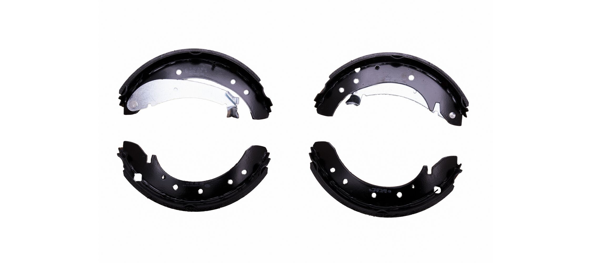HELLA Σετ σιαγόνων φρένων 8DB 355 001-601 Σιαγόνων φρένων HELLA Citroën C2 8DB 355 001-601