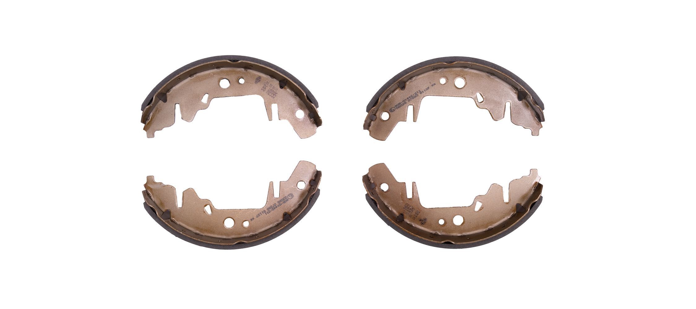 Jarrukenkäsarja HELLA 8DB 355 001-711 HELLA 8DB 355 001-711 KIA SEDONA 2014 Jarrukenkä