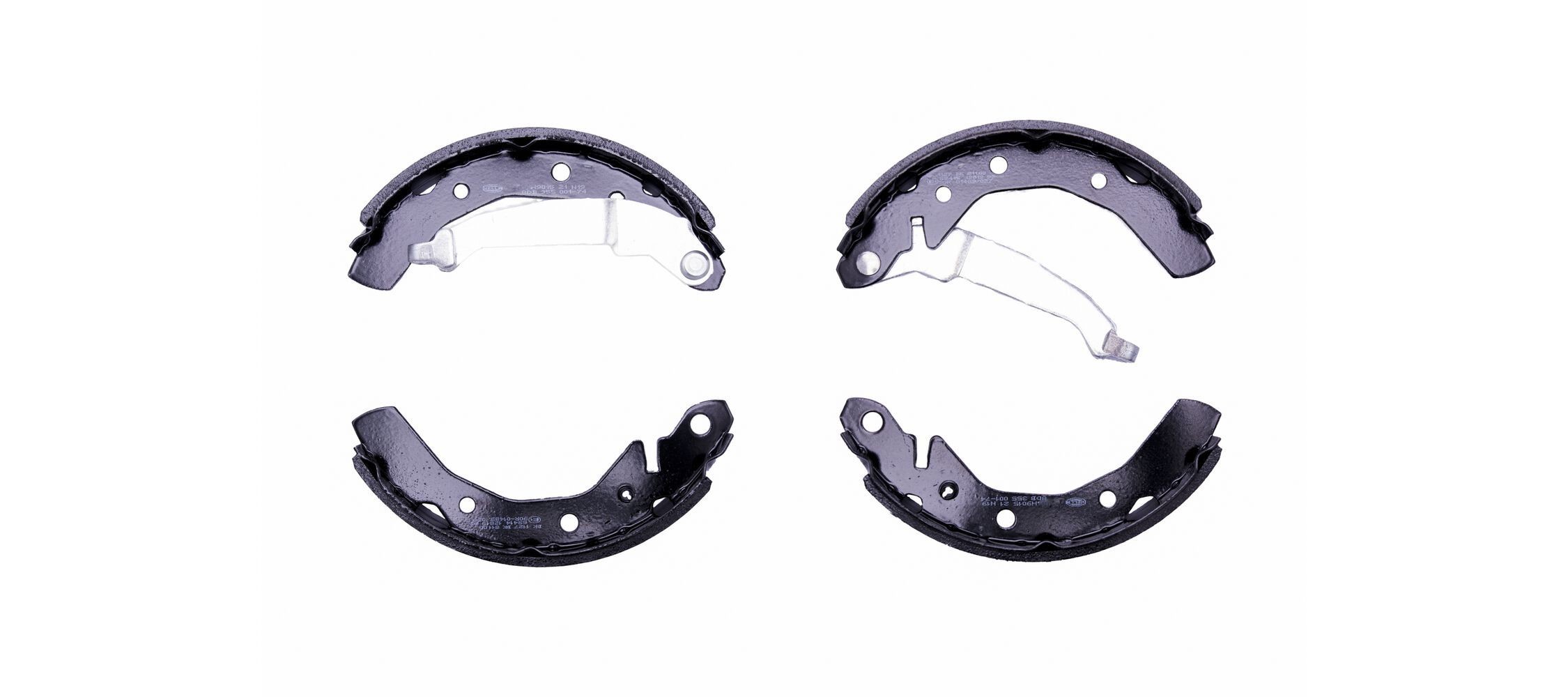 HELLA Bromsbacksats 8DB 355 001-741 8DB 355 001-741 HELLA bromsbackar CHEVROLET CORVETTE