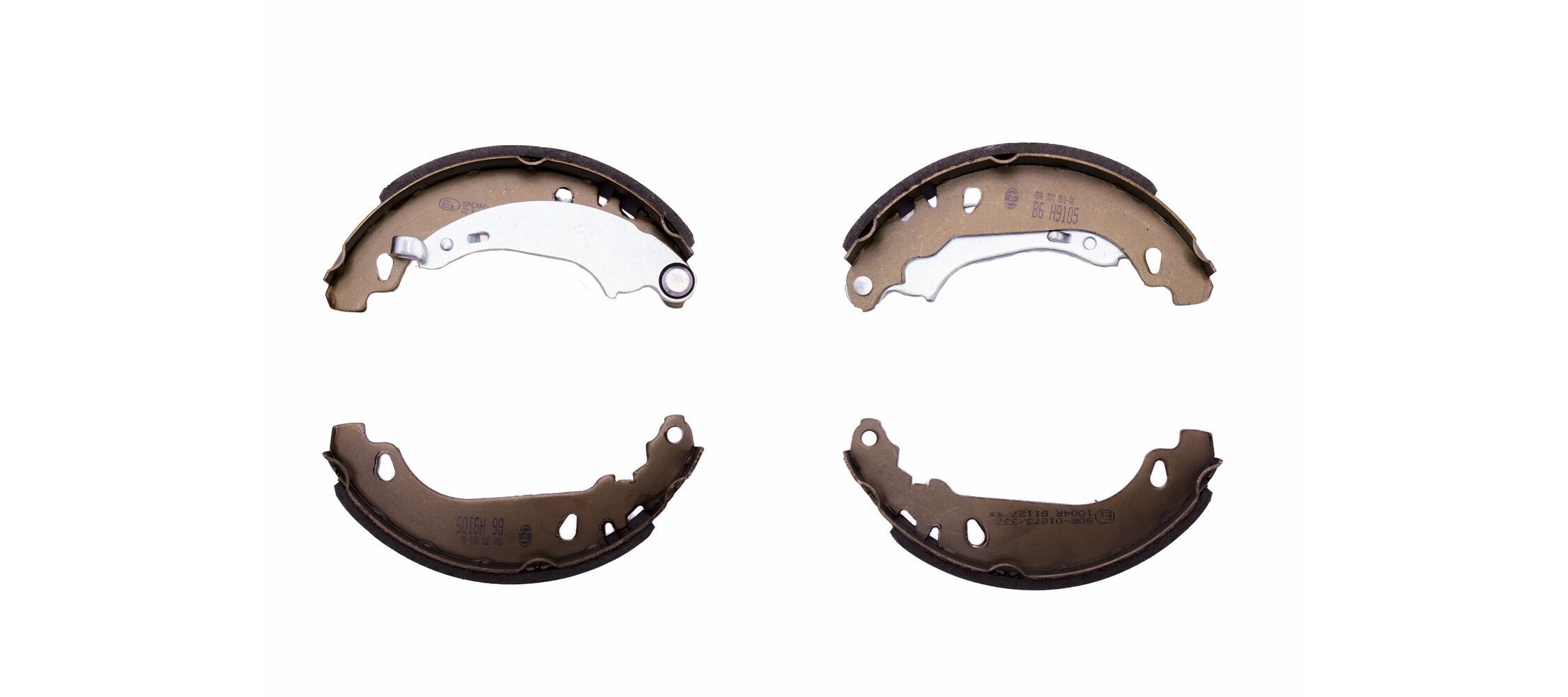 HELLA Jeu de mâchoires de frein 8DB 355 001-881 Peugeot 4008 Kit mâchoires de frein HELLA 8DB 355 001-881