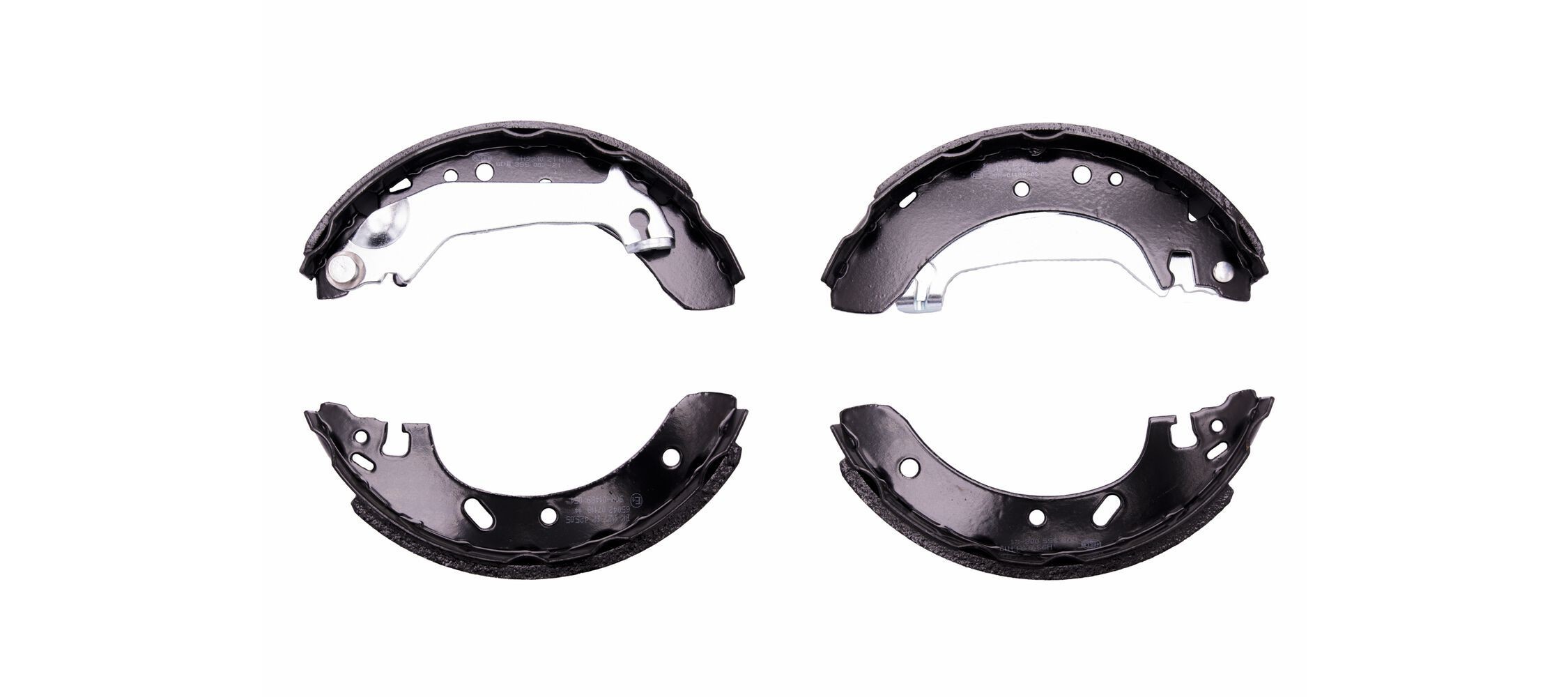 HELLA Sada brzdových čeľustí 8DB 355 002-211 Brzdové čeluste HELLA Ford MONDEO 8DB 355 002-211