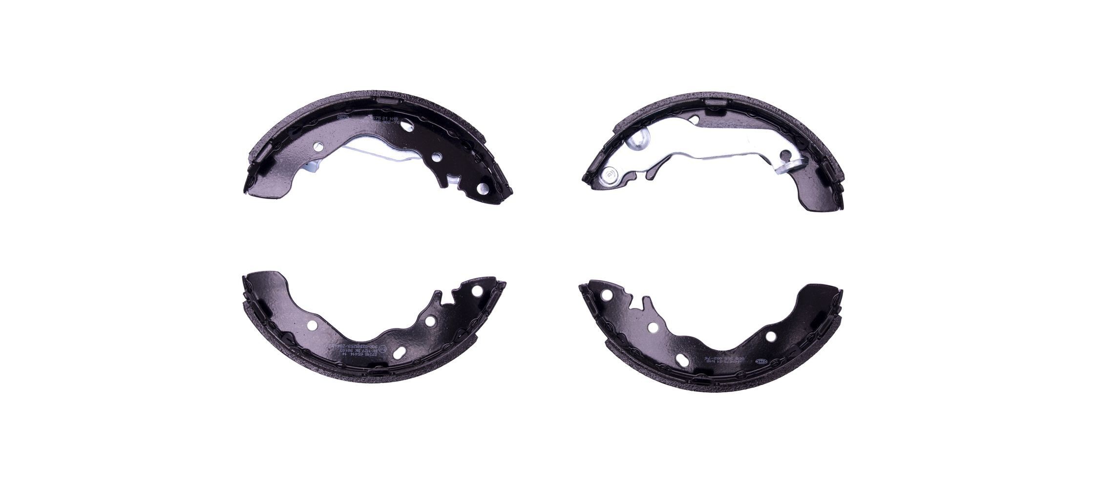 HELLA Jarrukenkäsarja 8DB 355 002-761 8DB 355 002-761 HELLA Jarrukengät Hyundai KONA hinta
