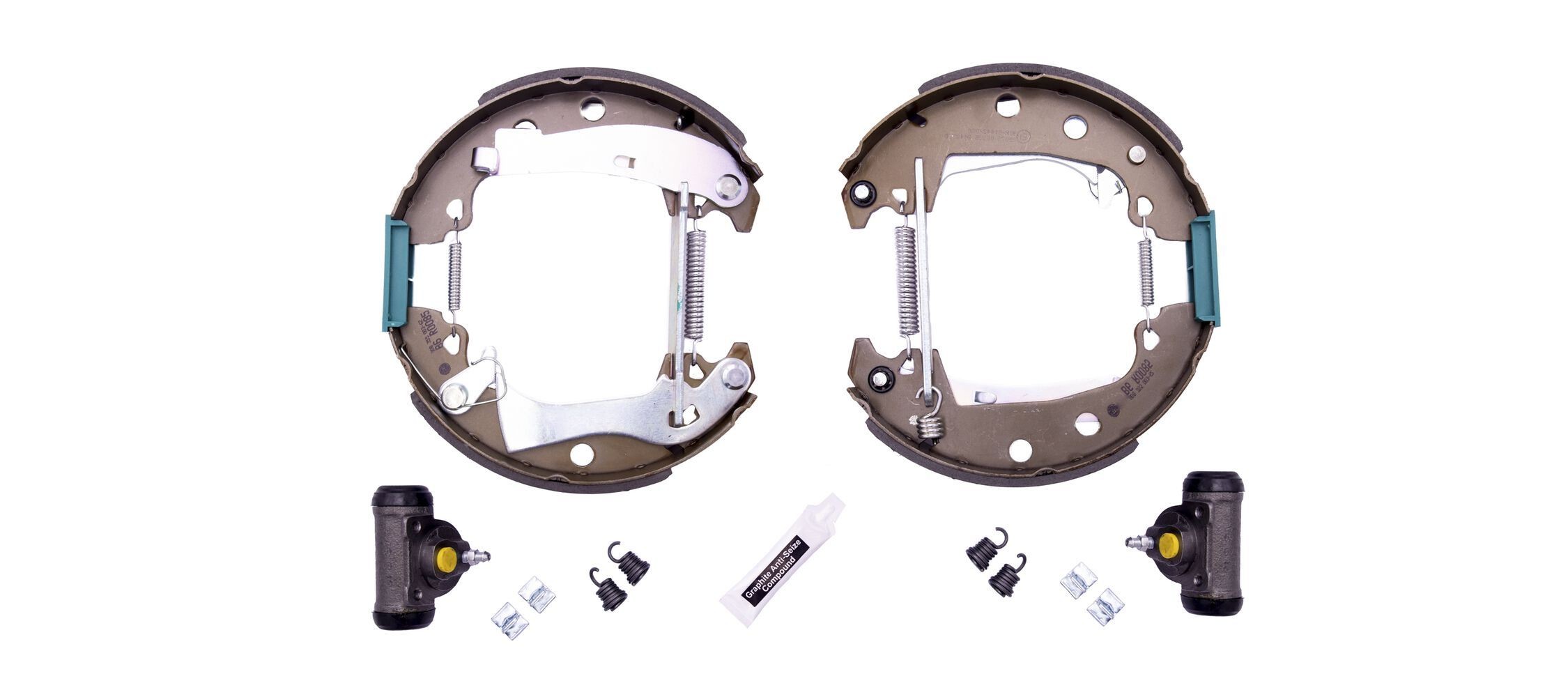 HELLA Sada bŕzd, Bubnová brzda 8DB 355 003-621 8DB 355 003-621 Shoe Kit Pro Sada bŕzd, bubnová brzda CITROËN C3 HELLA