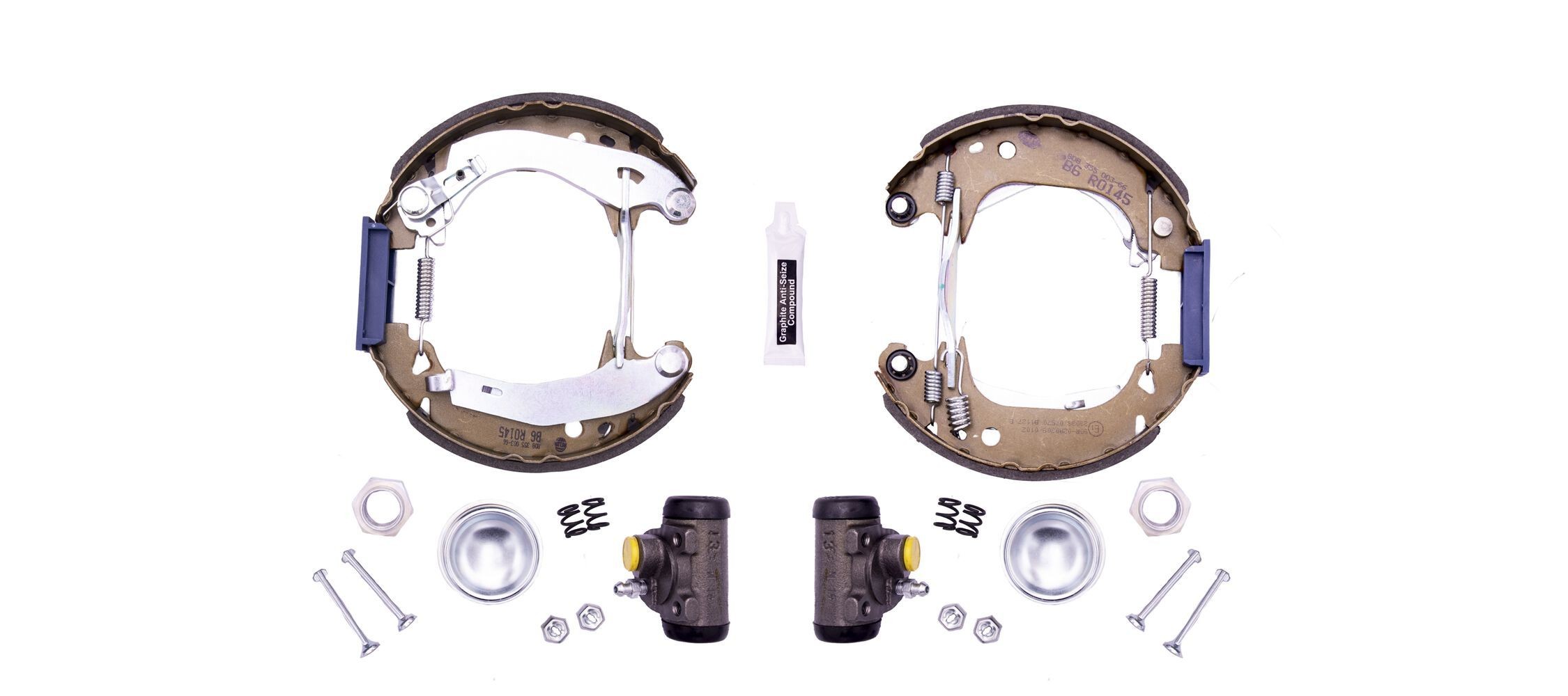 HELLA Trumbromssats 8DB 355 003-661 8DB 355 003-661 Bromssats, trumbroms HELLA SAAB 9000
