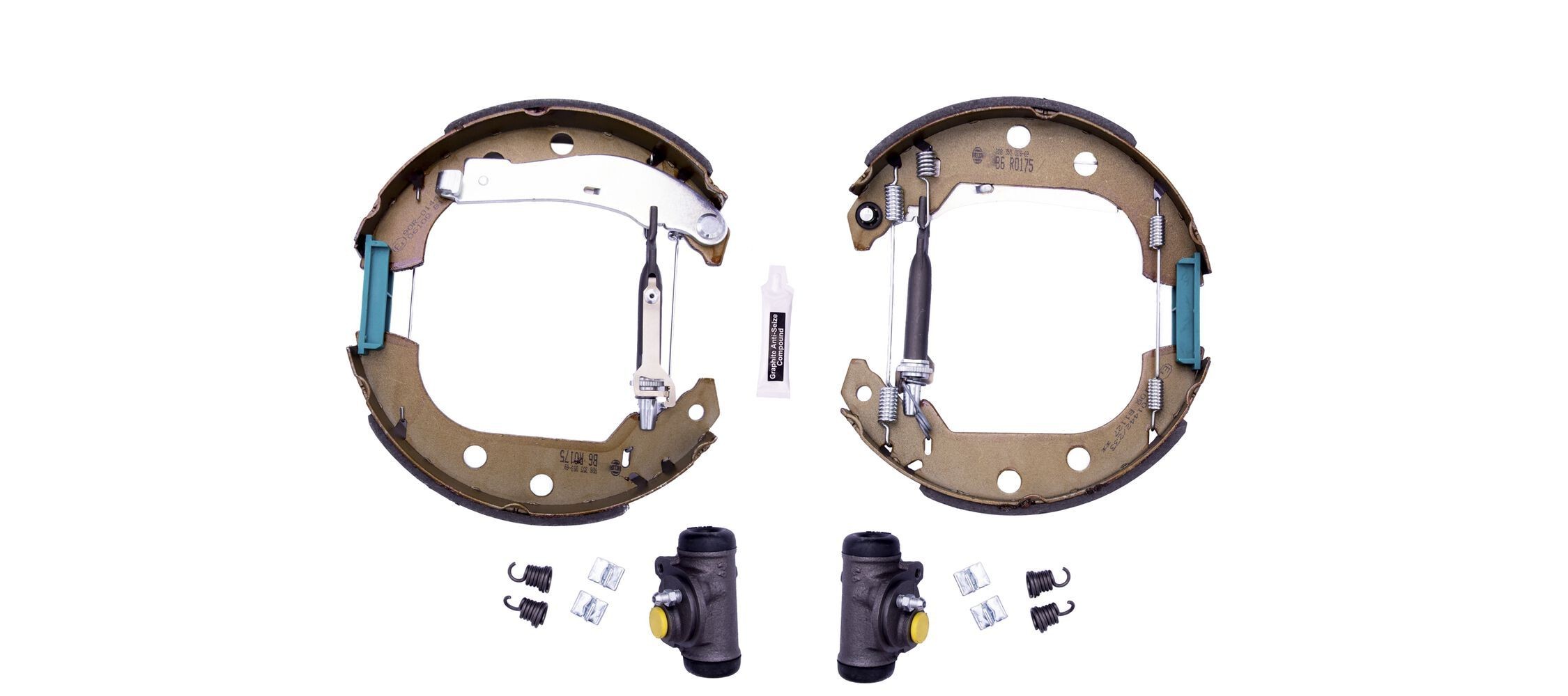 HELLA Jarrukenkäsarja, rumpujarru 8DB 355 003-691 HELLA 8DB 355 003-691 Peugeot 405 15B jarrukenkäsarja, rumpujarru vaihto hinta