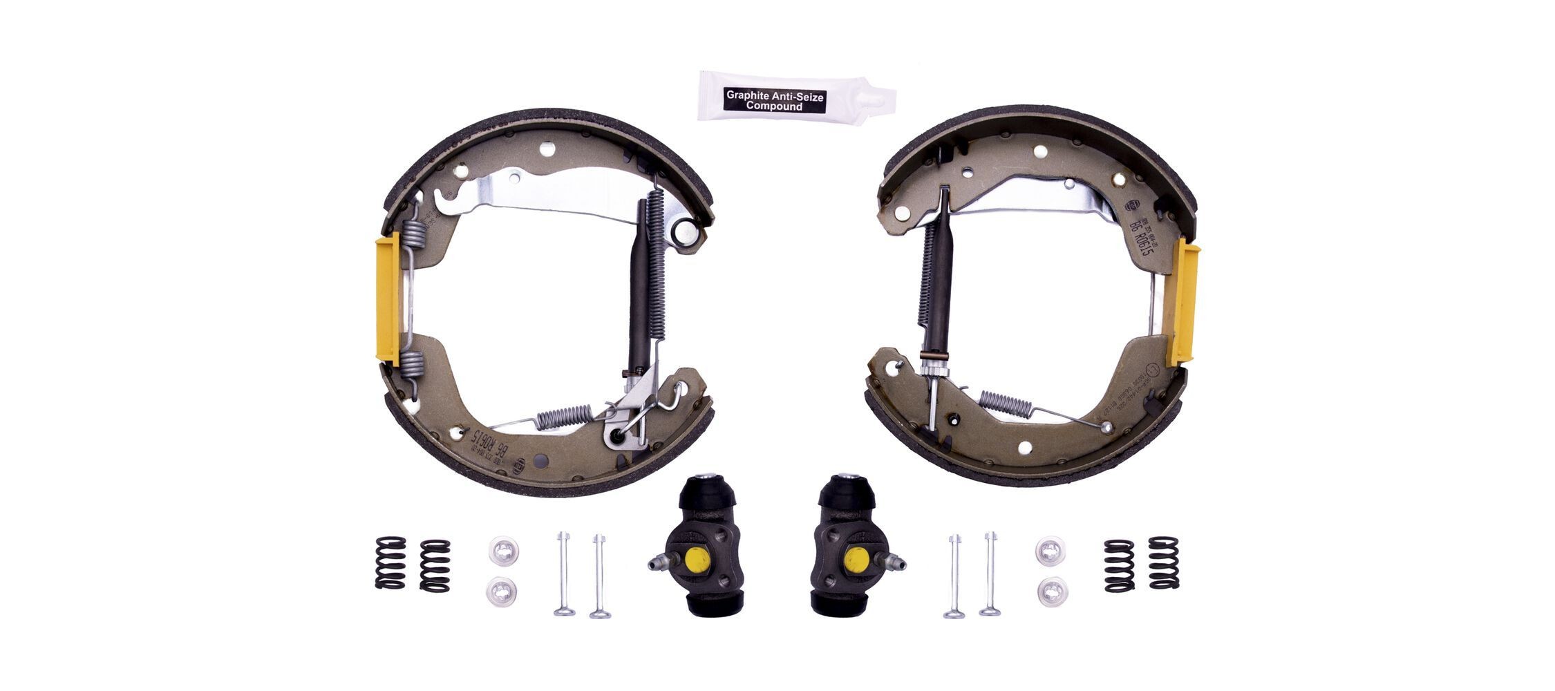 HELLA Bremžu komplekts, Trumuļu bremzes 8DB 355 004-201 HELLA 8DB 355 004-201 Trumuļu bremzes Opel Astra F lēti