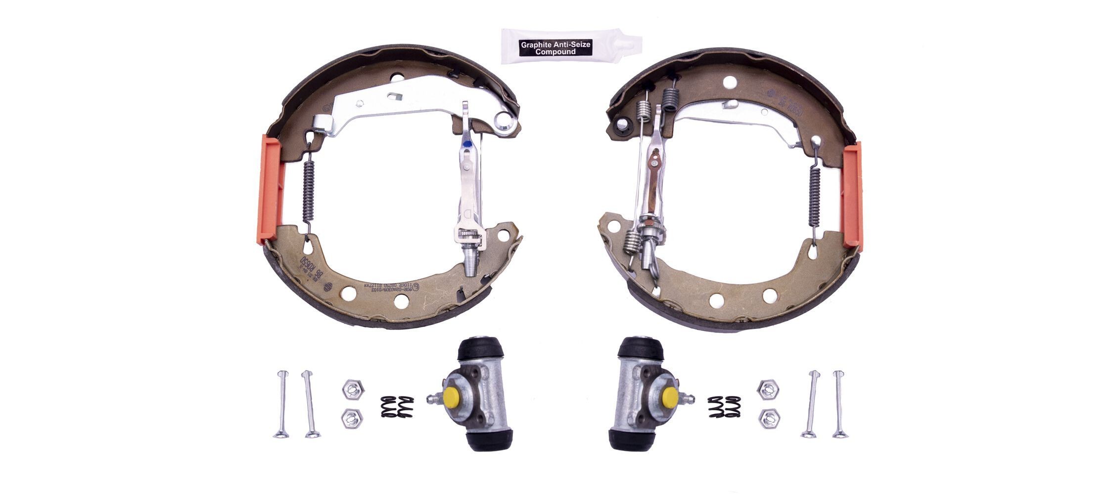 HELLA Trumbromssats 8DB 355 004-261 8DB 355 004-261 Bromssats, trumbroms HELLA AUDI Q3