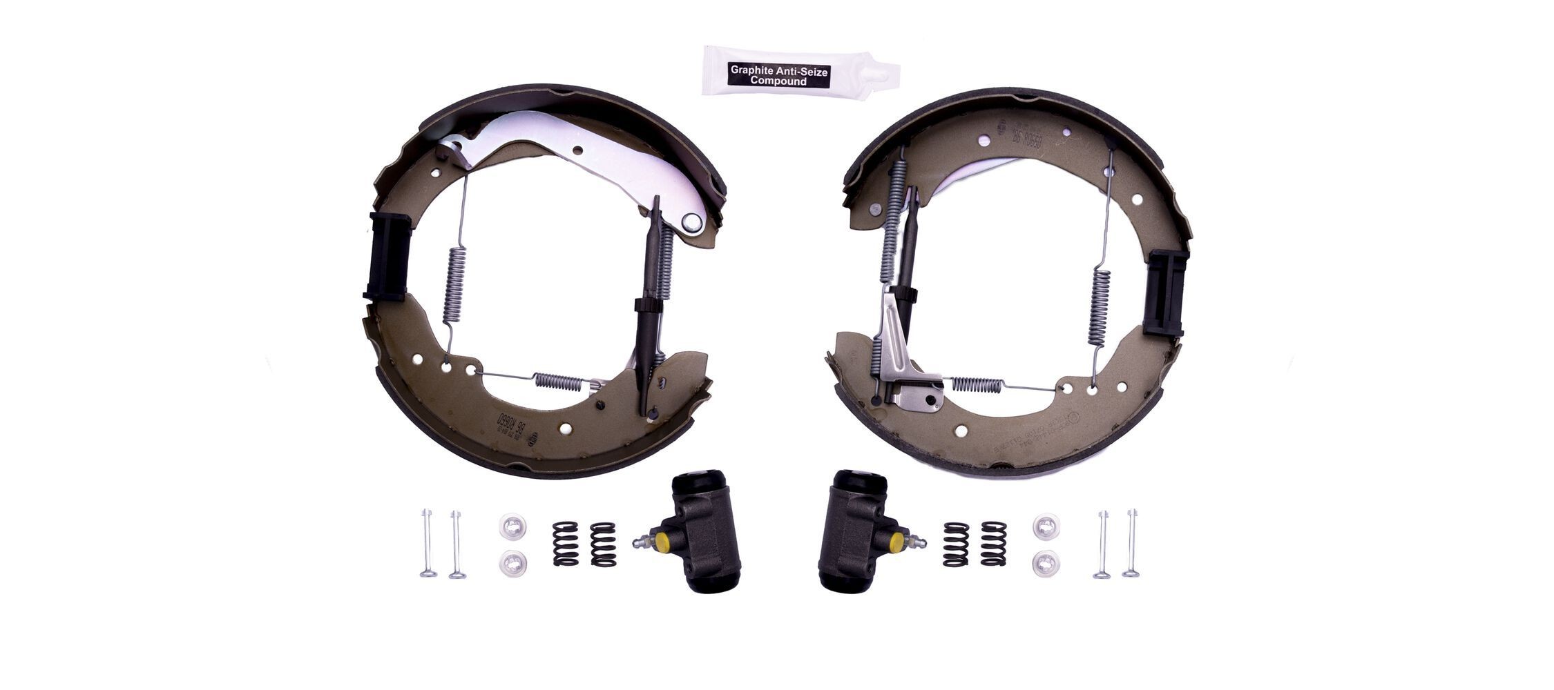 HELLA Sada bŕzd, Bubnová brzda 8DB 355 004-281 8DB 355 004-281 Shoe Kit Pro Sada bŕzd, bubnová brzda PEUGEOT 5008 HELLA