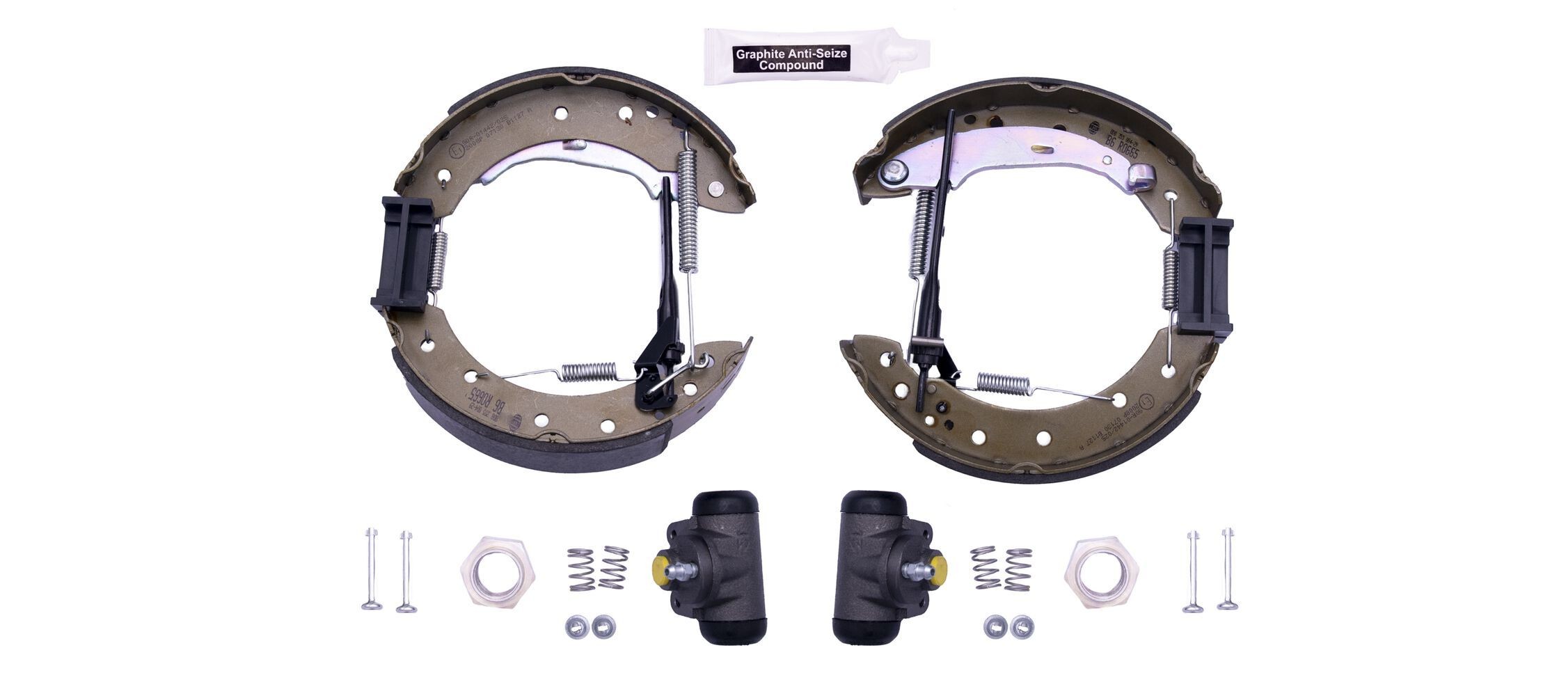 HELLA Sada bŕzd, Bubnová brzda 8DB 355 004-291 Sada bŕzd, bubnová brzda HELLA Peugeot 5008 Shoe Kit Pro 8DB 355 004-291