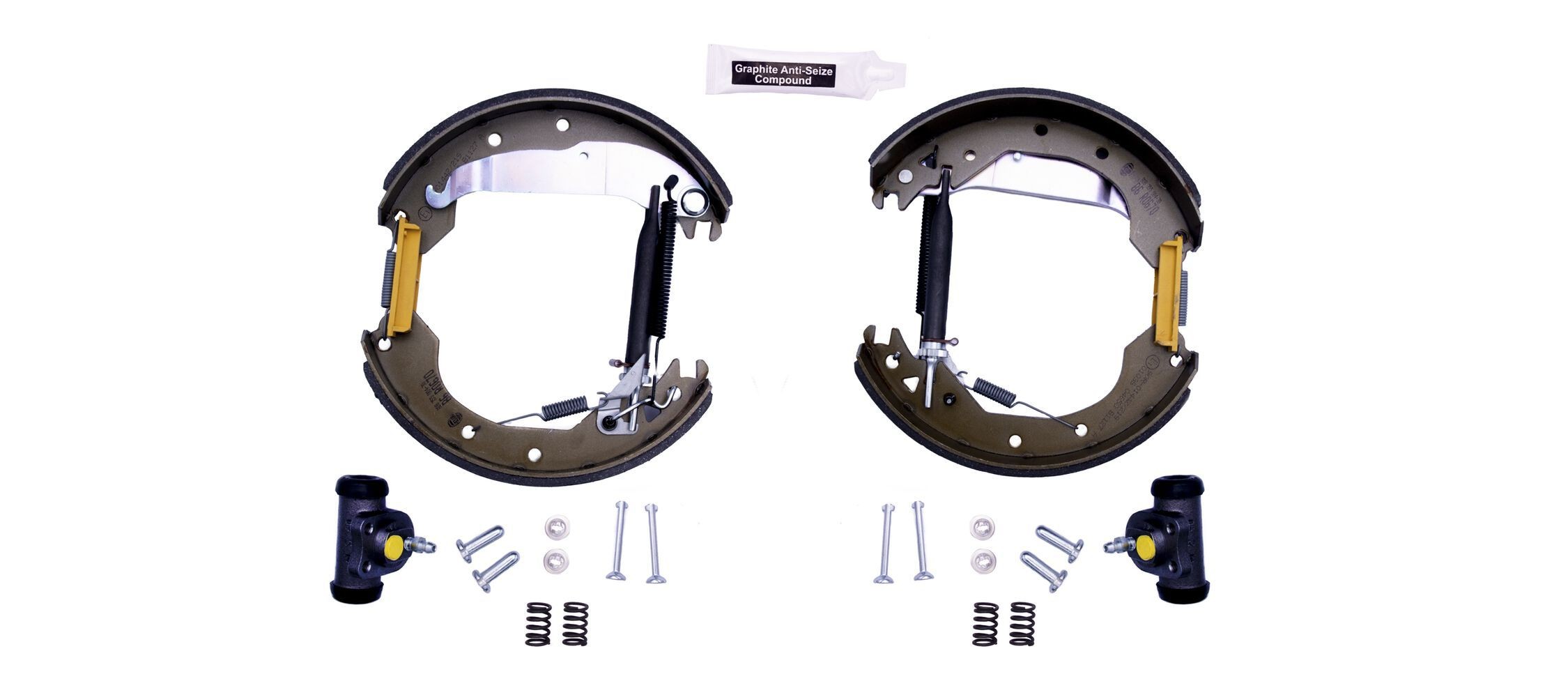 HELLA Brake Set, drum brakes 8DB 355 004-301 CHEVROLET LANOS HELLA drum brake 8DB355004301
