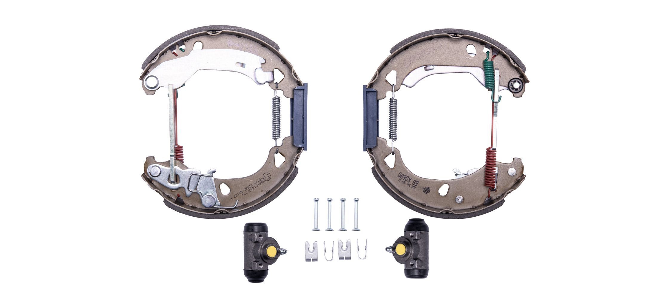 HELLA Pidurikomplekt, trummelpidur 8DB 355 004-311 Pidurikomplekt, trummelpidur HELLA Fiat GRANDE PUNTO Shoe Kit Pro 8DB 355 004-311