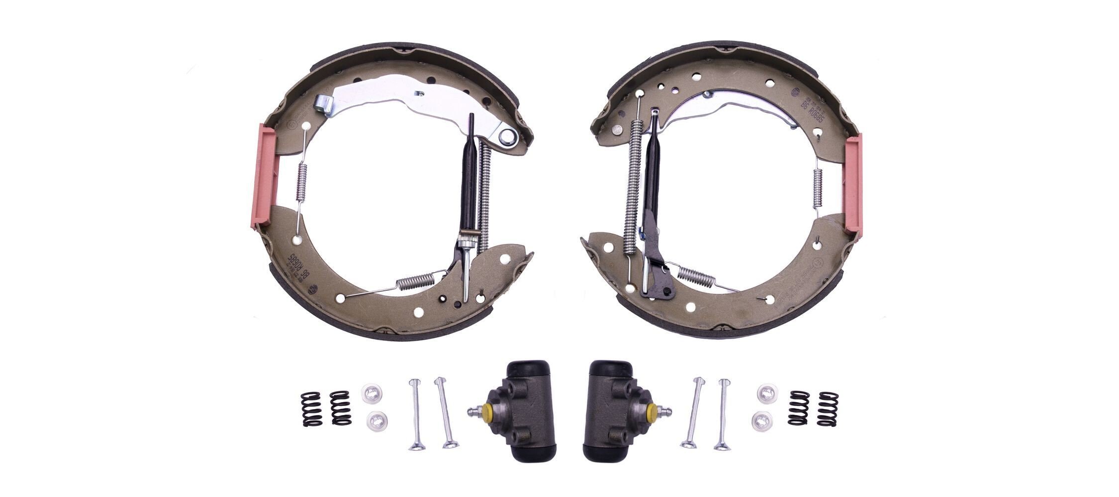 HELLA Bremsesæt, trommelbremser 8DB 355 004-321 8DB 355 004-321 Bremsesæt, trommelbremser HELLA RENAULT ARKANA