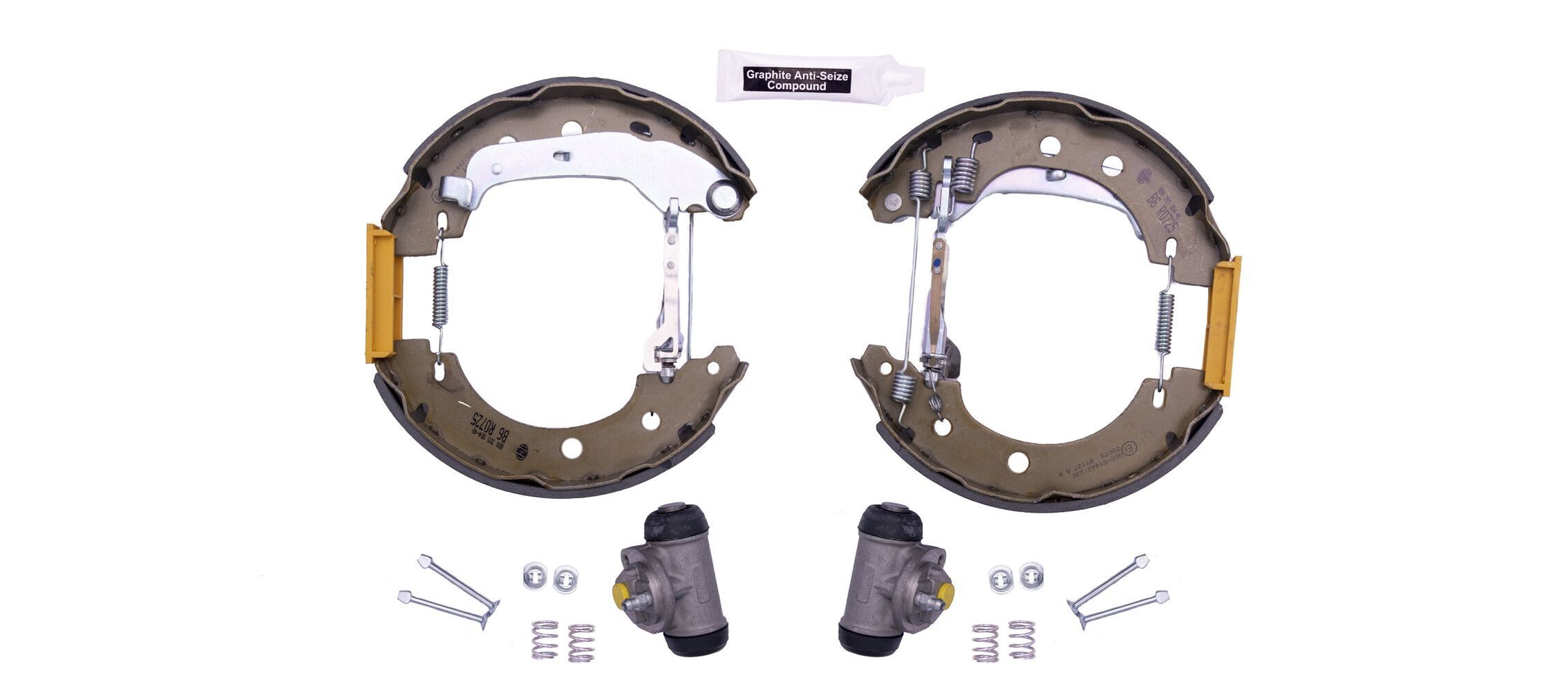 HELLA Kit de freins, freins à tambours 8DB 355 004-401 Jeep PATRIOT Kit freins à tambours HELLA Shoe Kit Pro 8DB 355 004-401