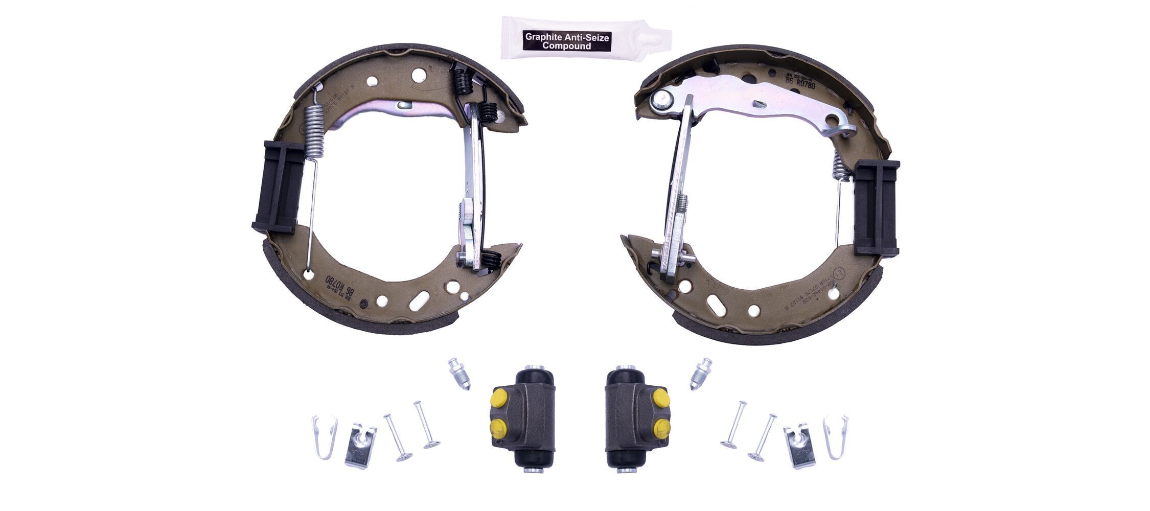 HELLA Kit freno, Freno a tamburo 8DB 355 004-441 8DB 355 004-441 Shoe Kit Pro costo Kit freno, freno a tamburo TOYOTA AYGO HELLA
