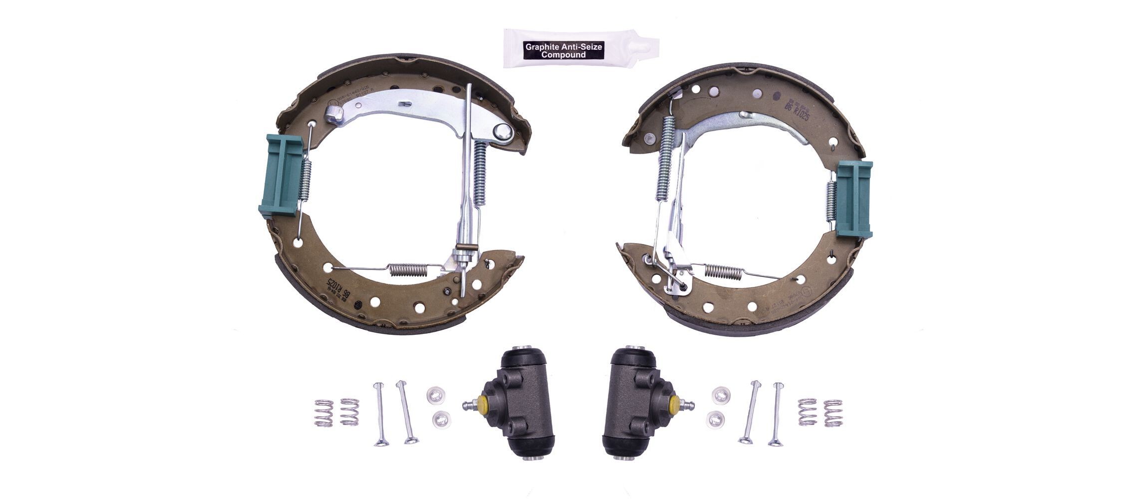 HELLA Bremsesæt, trommelbremser 8DB 355 004-661 Bremsesæt, trommelbremser HELLA Peugeot 5008 Shoe Kit Pro 8DB 355 004-661