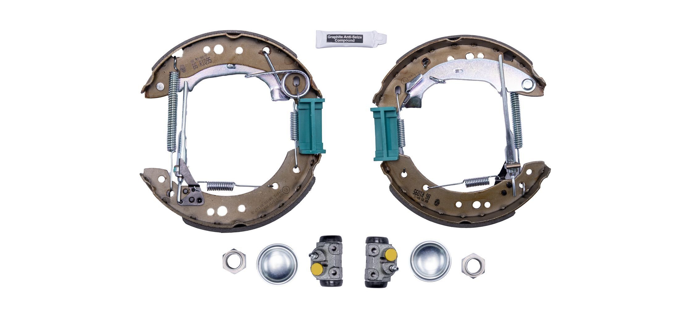 HELLA Kit de freins, freins à tambours 8DB 355 004-731 Peugeot 5008 Kit freins à tambours HELLA Shoe Kit Pro 8DB 355 004-731