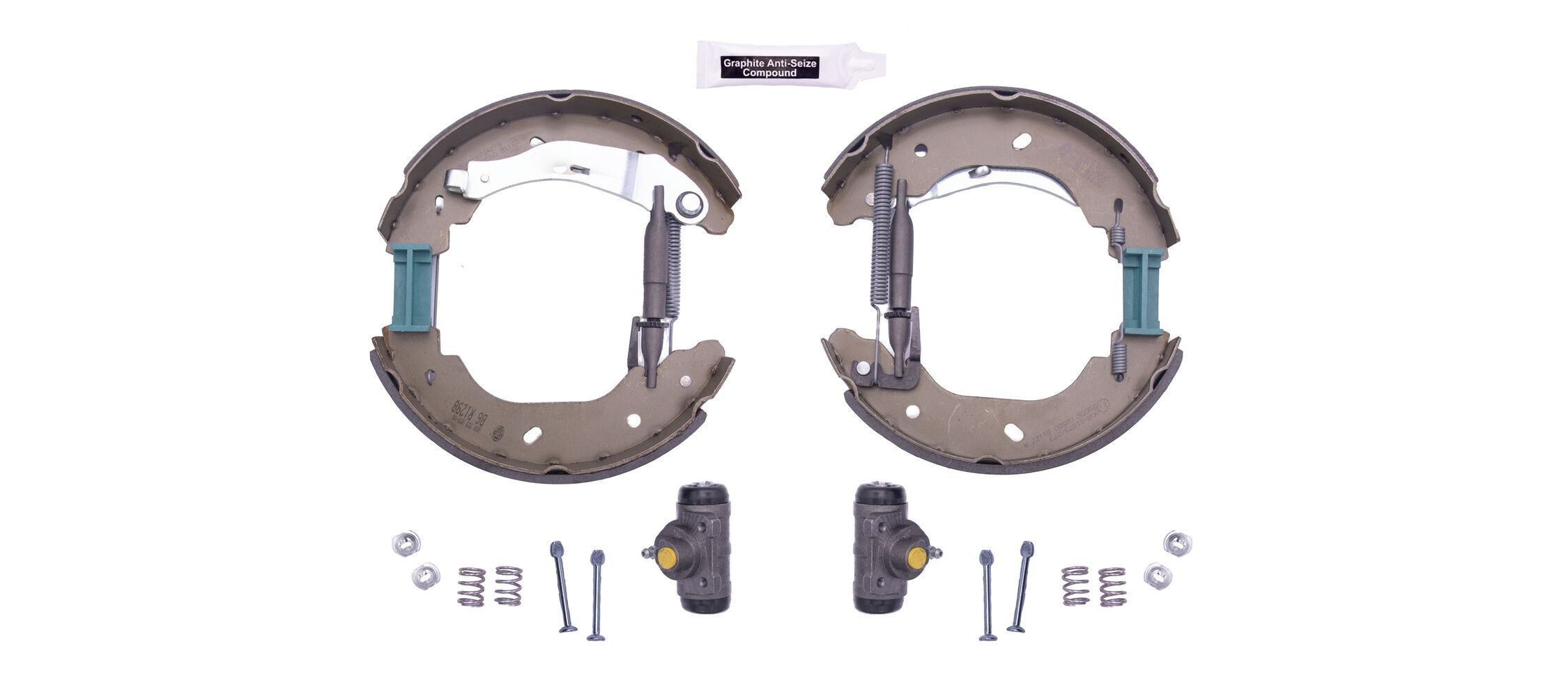 HELLA Kit freno, Freno a tamburo 8DB 355 005-081 HELLA 8DB 355 005-081 Kit freno, Freno a tamburo FORD Transit Mk6 Van (V347, V348) 2.2 TDCi RWD 155 CV 2011