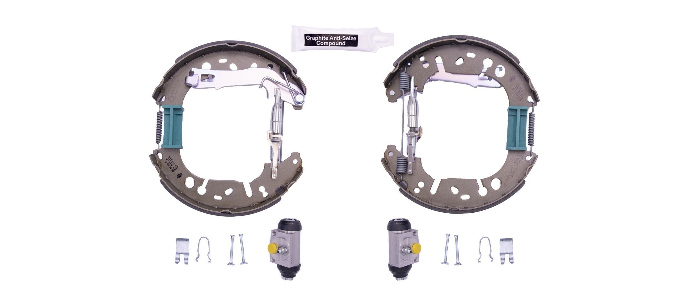 HELLA Kit freno, Freno a tamburo 8DB 355 005-191 8DB 355 005-191 Shoe Kit Pro costo Kit freno, freno a tamburo HELLA OPEL AGILA