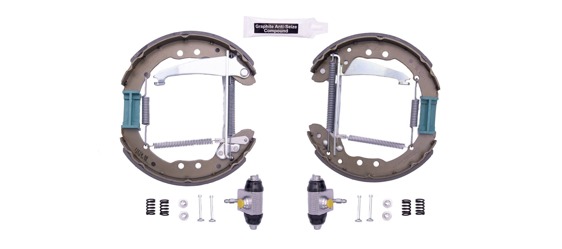 HELLA Trumbromssats 8DB 355 005-201 8DB 355 005-201 HELLA bromssats, trumbroms SEAT INCA