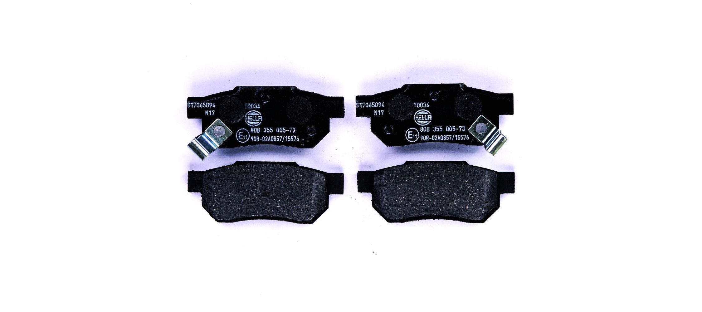HELLA Brake pad set 8DB 355 005-731 HELLA 8DB 355 005-731 Accord III Coupe racing brake pads cost