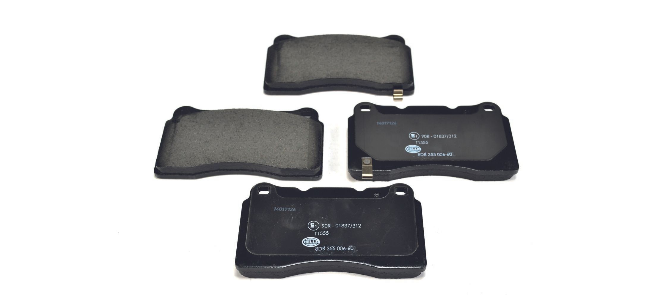 HELLA Bromsbelägg 8DB 355 006-601 Byta Bromsbelägg TOYOTA GT 86 pris HELLA 8DB 355 006-601