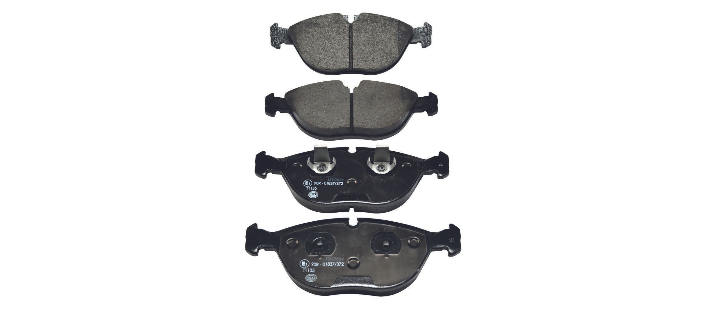 HELLA Bromsbelägg 8DB 355 008-261 8DB 355 008-261 HELLA bromsbelägg sport MERCEDES-BENZ 190