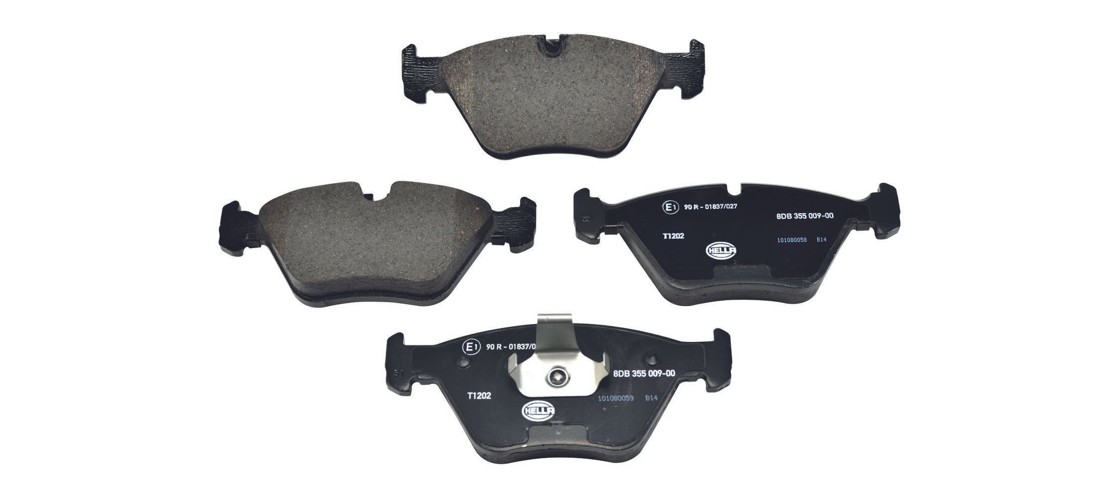 HELLA Brzdové doštičky/platničky 8DB 355 009-001 HELLA 8DB 355 009-001 Brzdové doštičky/platničky MG MG X-Power Coupe 4.6 SV 313 KS 2003