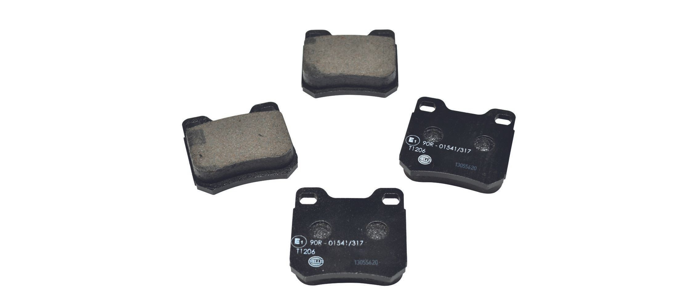 HELLA Brzdové doštičky/platničky 8DB 355 009-041 Športové brzdové doštičky HELLA Saab 900 8DB 355 009-041