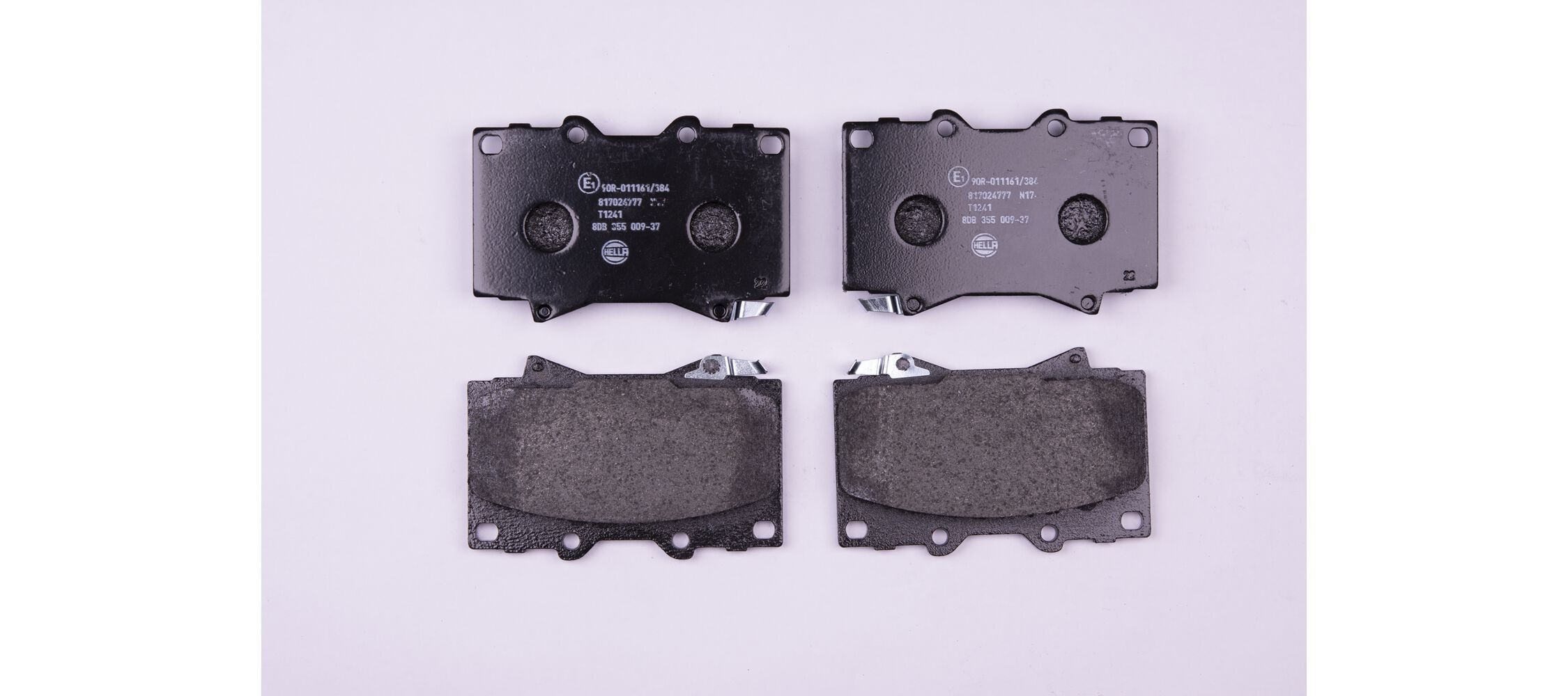 HELLA Plaquettes de frein 8DB 355 009-371 Toyota YARIS Freins, plaquettes de freins HELLA 8DB 355 009-371