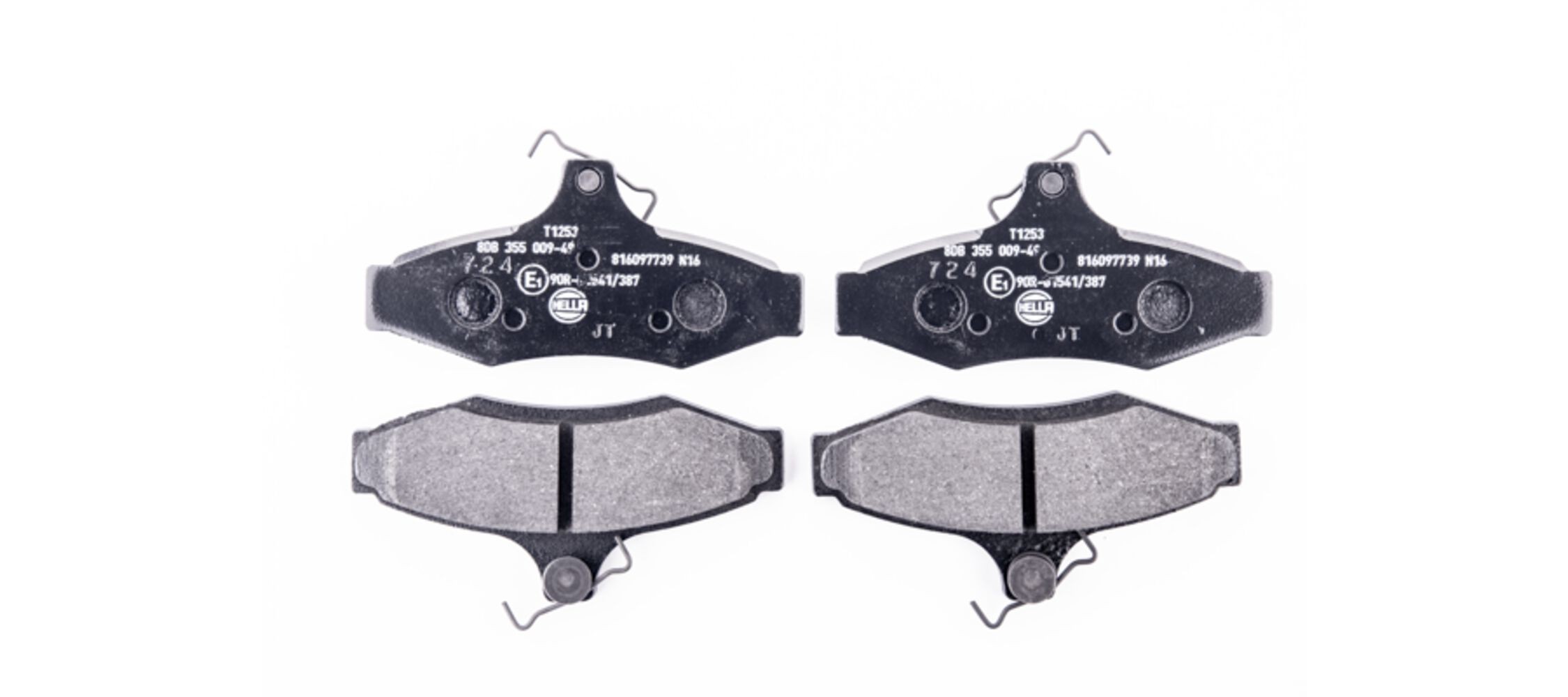 HELLA Plaquettes de frein 8DB 355 009-491 SsangYoung MUSSO Plaquettes de frein HELLA 8DB 355 009-491