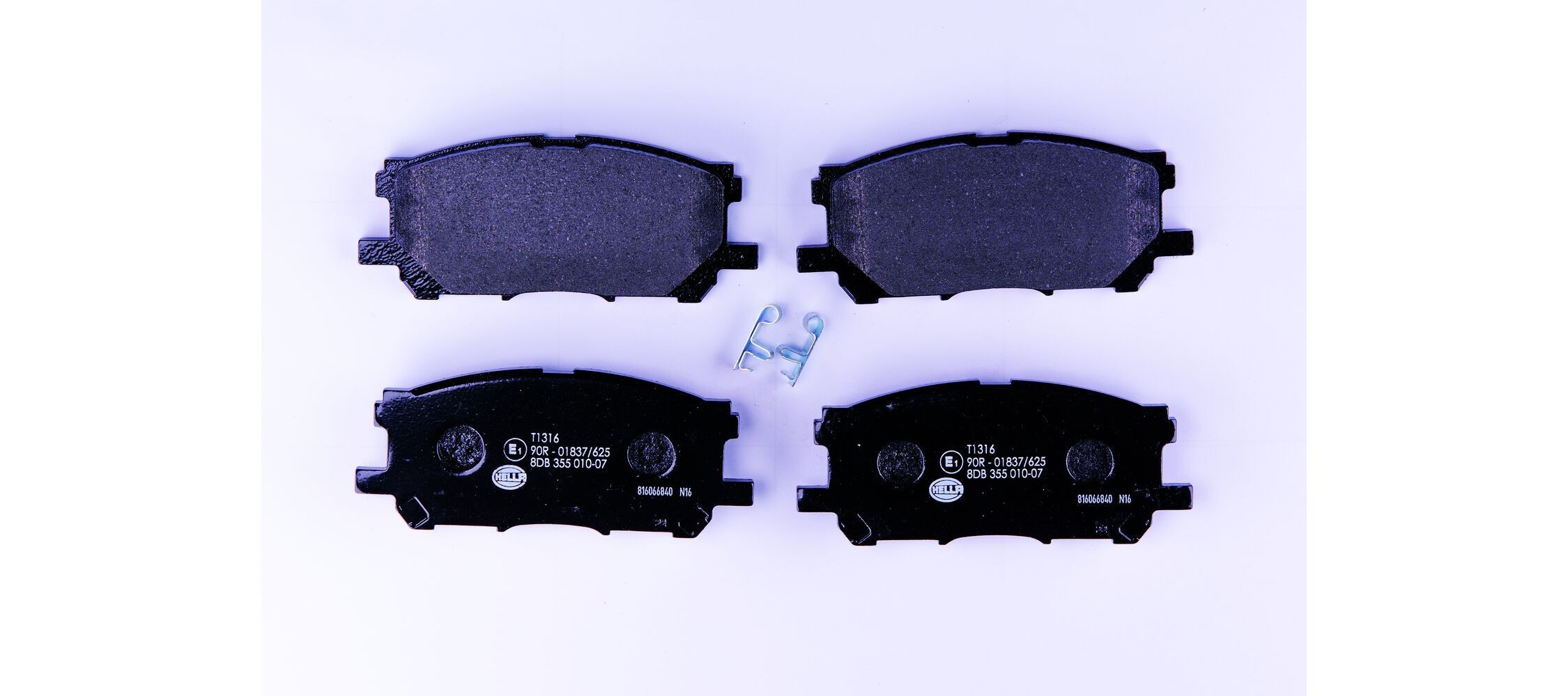 HELLA Piduriklotsid 8DB 355 010-071 8DB 355 010-071 Piduriklots TOYOTA RAV 4 HELLA