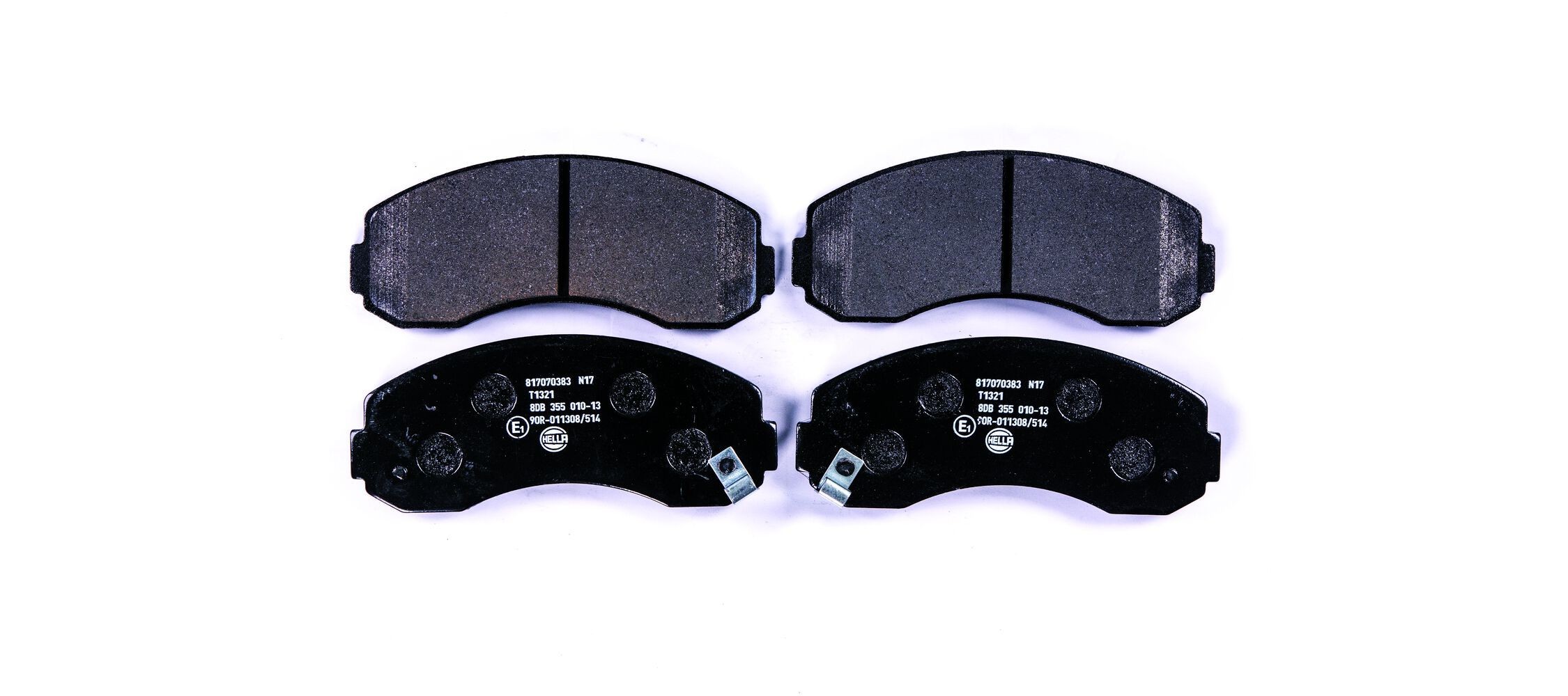 HELLA Bremseklosser 8DB 355 010-131 pris Bremseklosser ASIA MOTORS 8DB 355 010-131 HELLA