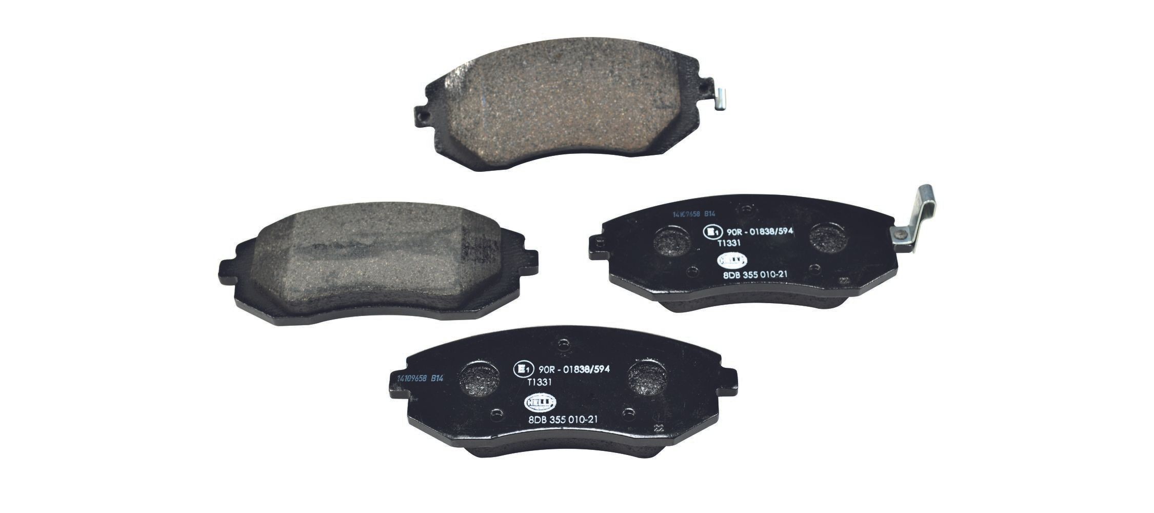 HELLA Bromsbelägg 8DB 355 010-211 8DB 355 010-211 HELLA bromsbelägg sport SUBARU FORESTER